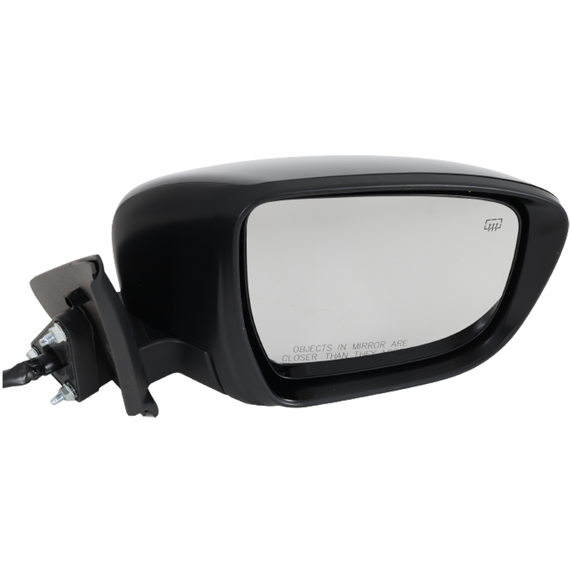 AM JUKE 15-17 MIRROR RH Power Heated Manual Folding Paintable w Signal Light w Side View Camera S SL SV models SKU NS198ER S Partslink NI1321276 OEM 963013YM5A PFM
