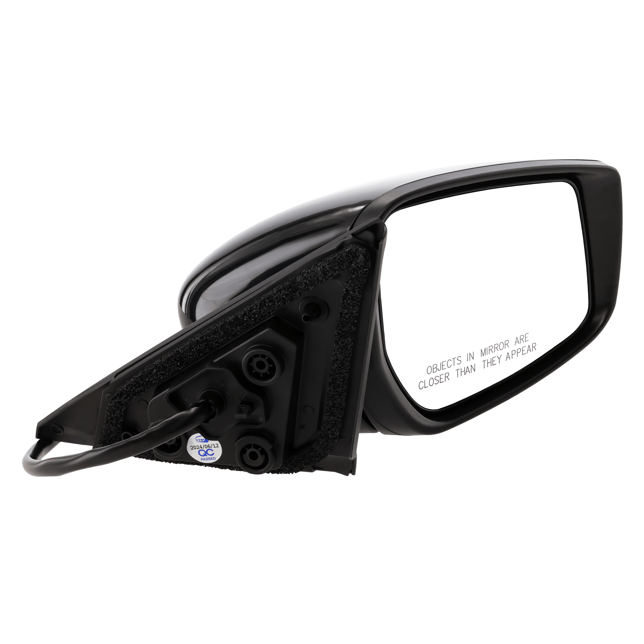 AM KICKS 18-24 MIRROR RH Power Manual Folding Heated Paintable No BSD and Signal Light SR Model SKU NS212ER Partslink NI1321345 OEM 963015RL1E PFM