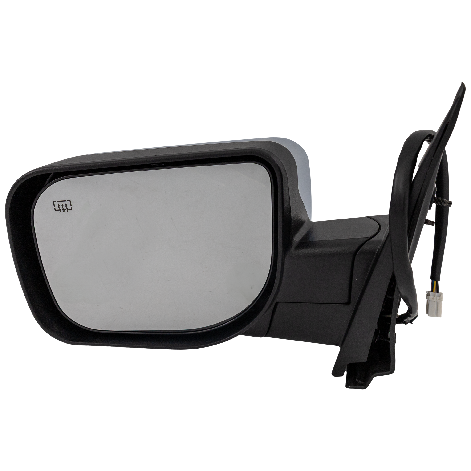 AM ARMADA TITAN 04-06 MIRROR LH Non Towing Power Manual Folding Heated Chrome w Memory No Auto dimming BSD and Signal Light SKU NS57EL Partslink NI1320173 OEM 96302ZC60A
