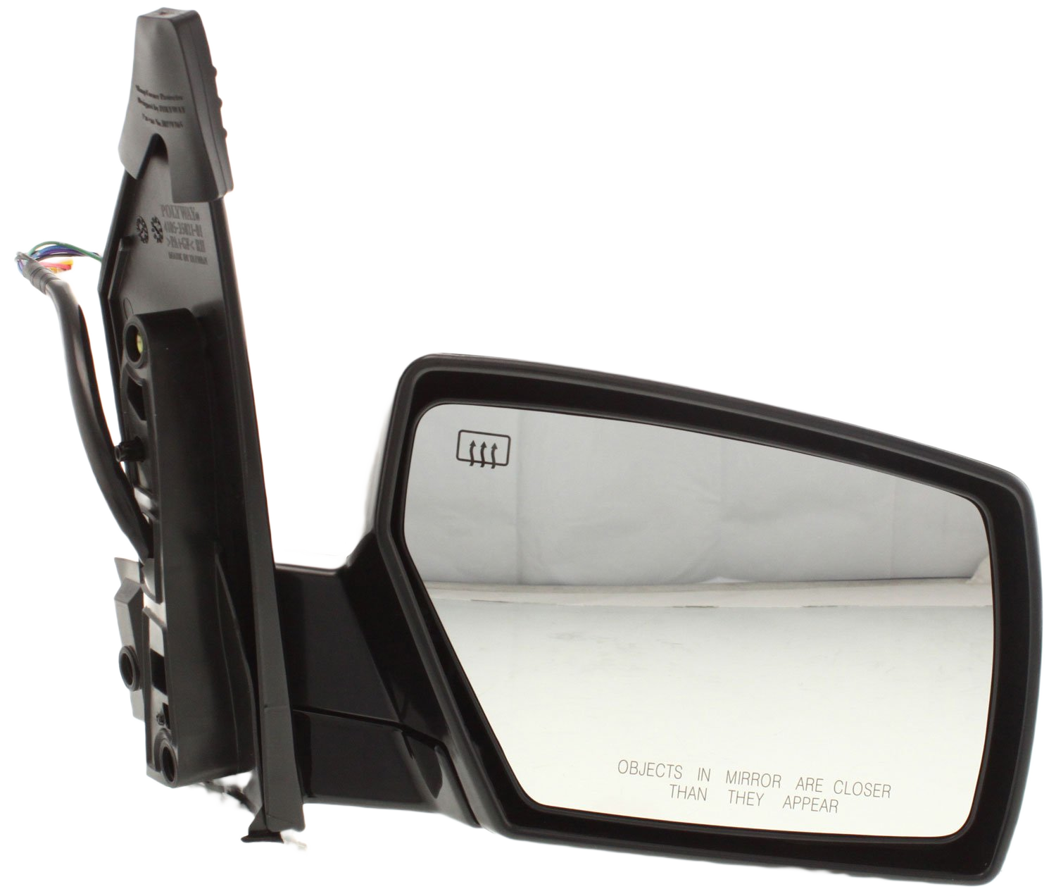 AM QUEST 04-09 MIRROR RH Power Manual Folding Heated Paintable Housing w Memory and Puddle Light SKU NS66ER Partslink NI1321189 OEM 963015Z360