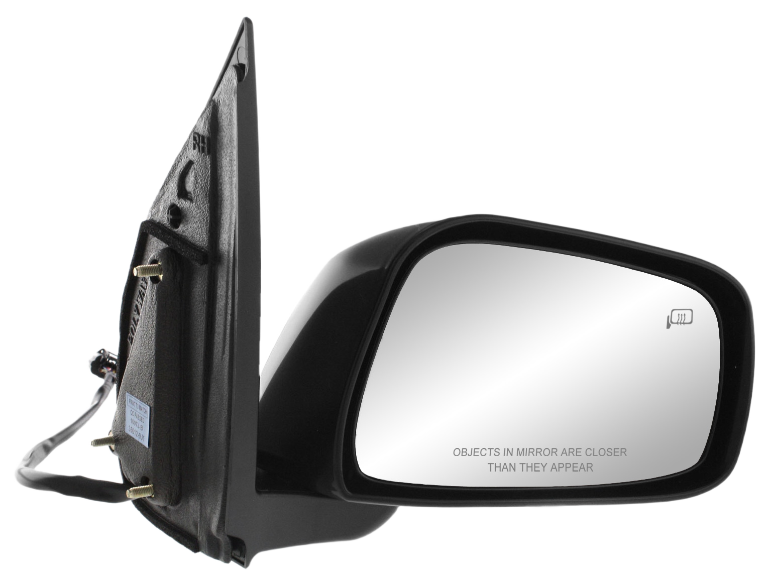 AM PATHFINDER 05-12 MIRROR RH Power Manual Folding Heated Paintable w Memory LE Model SKU NS81ER Partslink NI1321201 OEM 96301EA29E