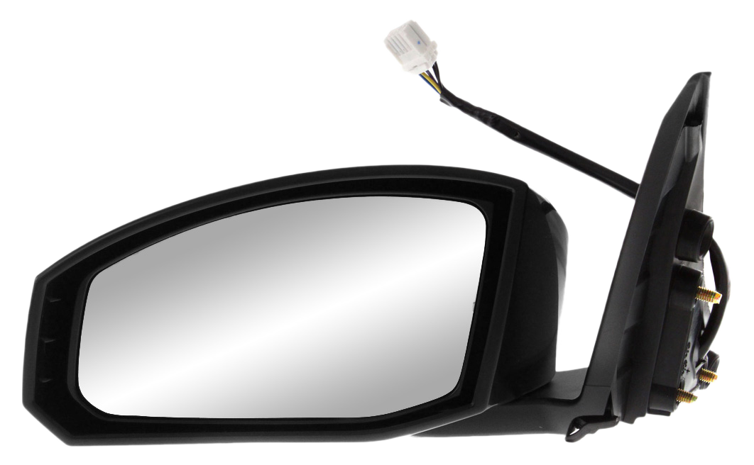 AM 350Z 05-09 MIRROR LH Power Manual Folding Heated Paintable No Auto dimming BSD Memory and Signal Light SKU NS83EL Partslink NI1320209 OEM K6302CD060
