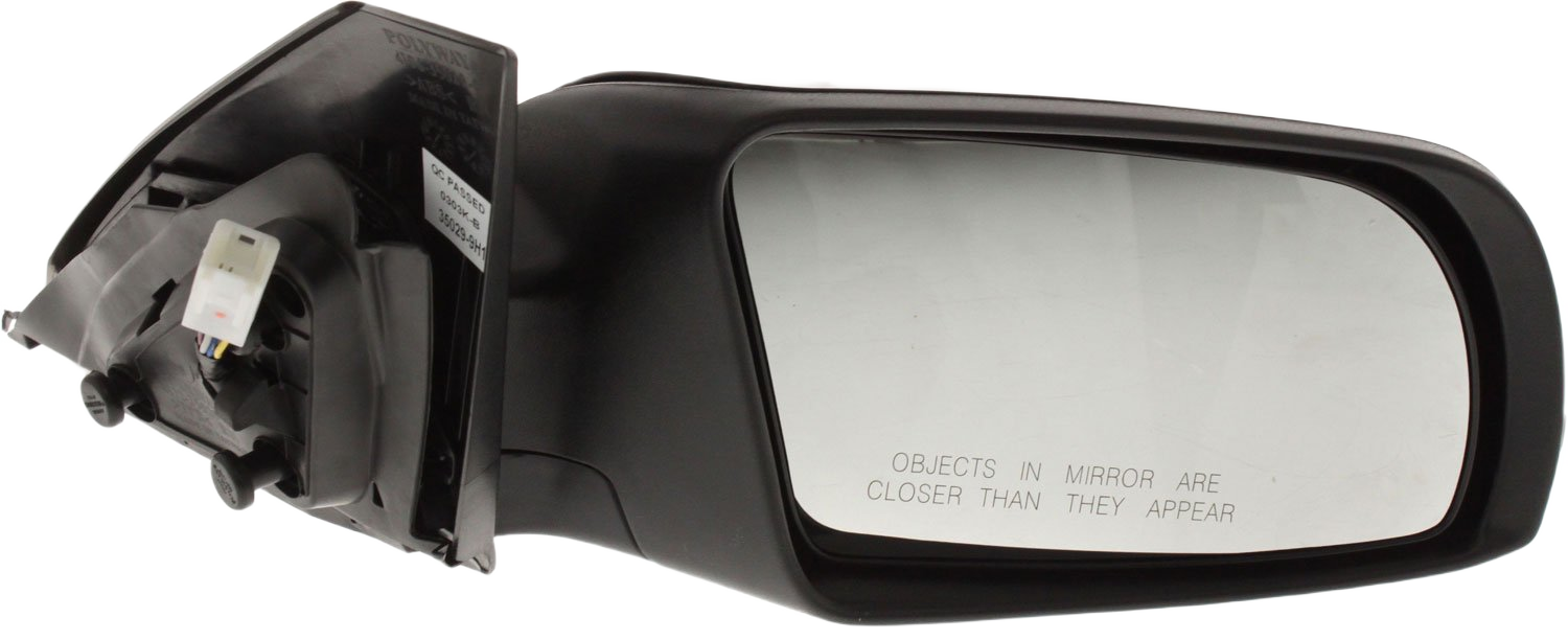 AM ALTIMA 08-13 MIRROR RH Power Manual Folding Non Heated Paintable w In housing Signal Light No Auto dimming BSD and Memory SKU NS90ER S Partslink NI1321211 OEM 96301ZN66E