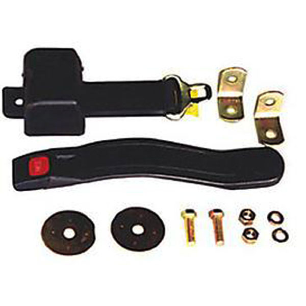 AM Lap Seat Belt Black 87-95 Jeep Wrangler YJ SKU O321320202