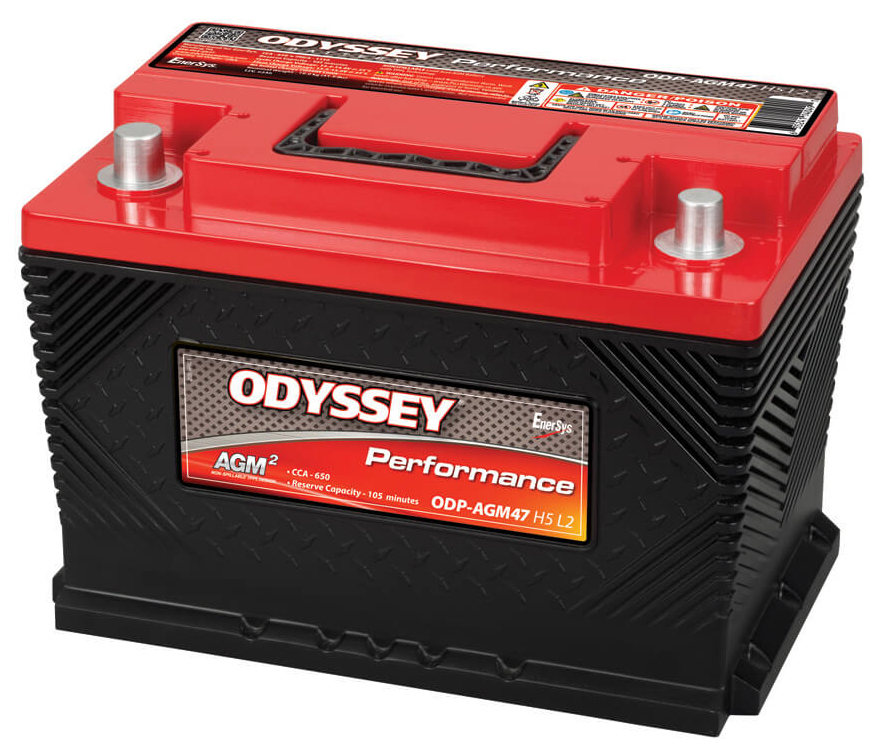 AM ODP AGM47 H5 L2ODYSSEY Performance Series Battery SKU ODYODPAGM47H5L2