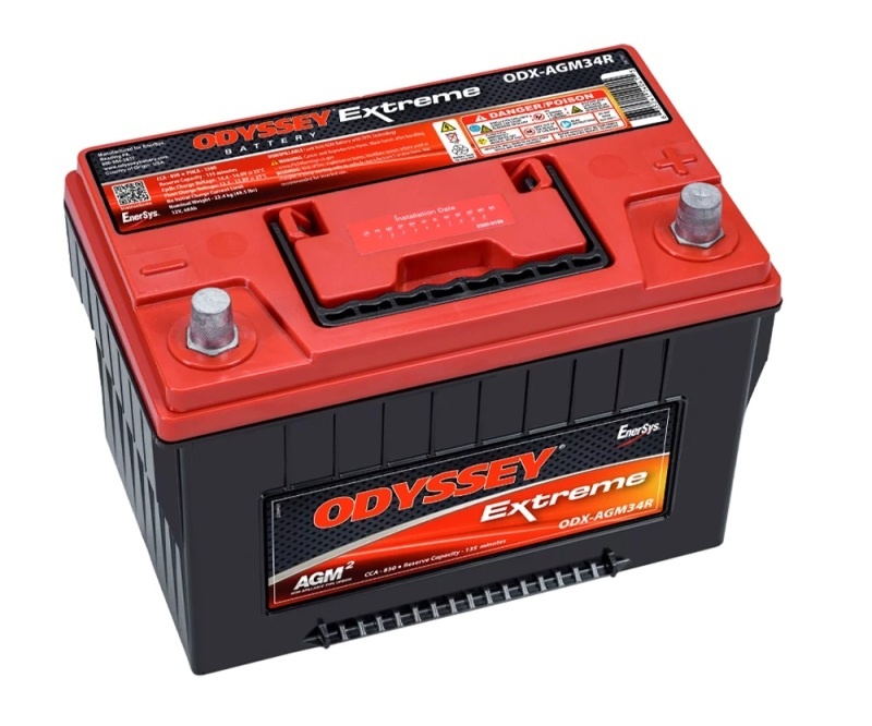AM ODS AGM34r ODYSSEY Extreme Series Battery SKU ODYODXAGM34R