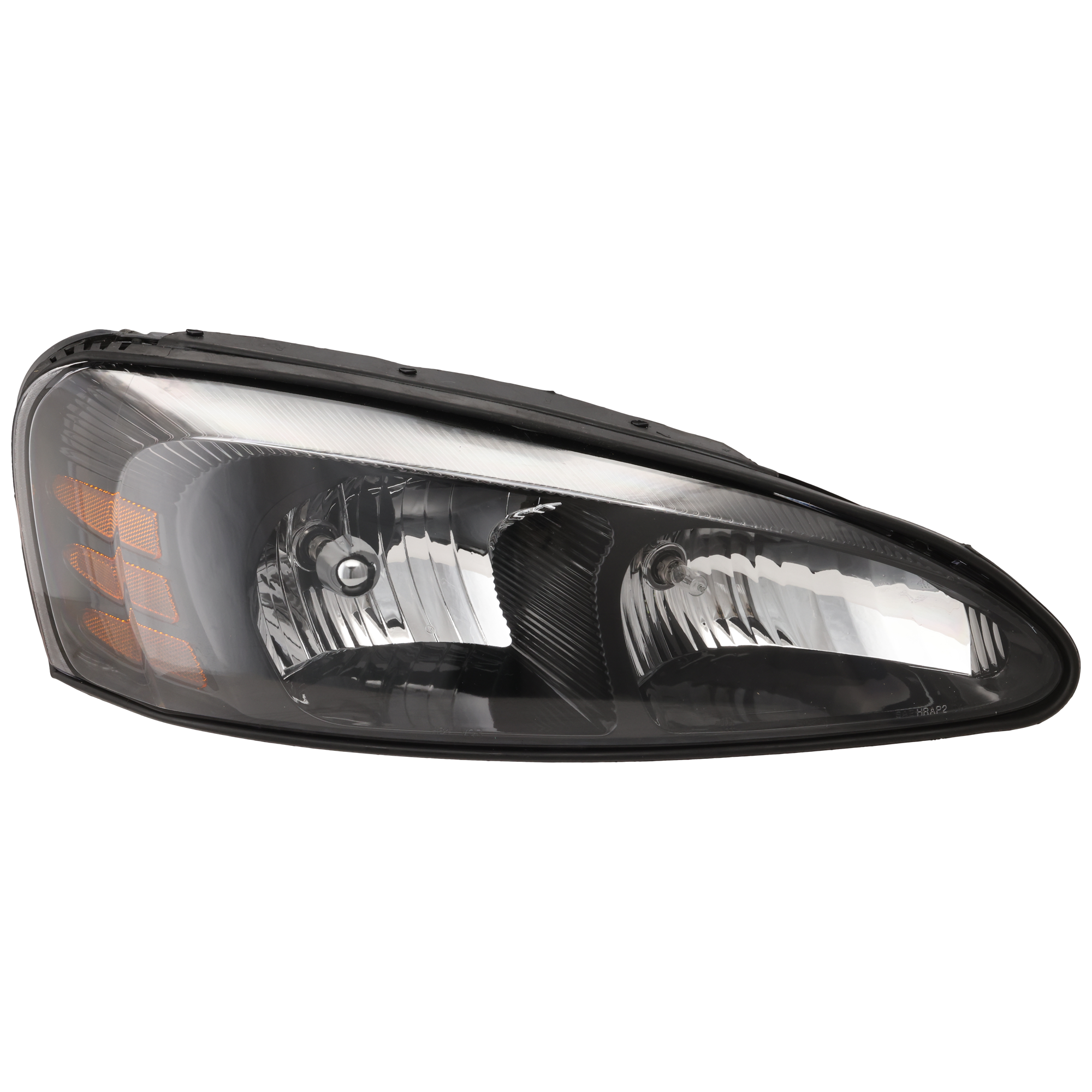 AM GRAND PRIX 04-08 HEAD LAMP RH Assembly Halogen SKU P100103 Partslink GM2503227 OEM 25851403