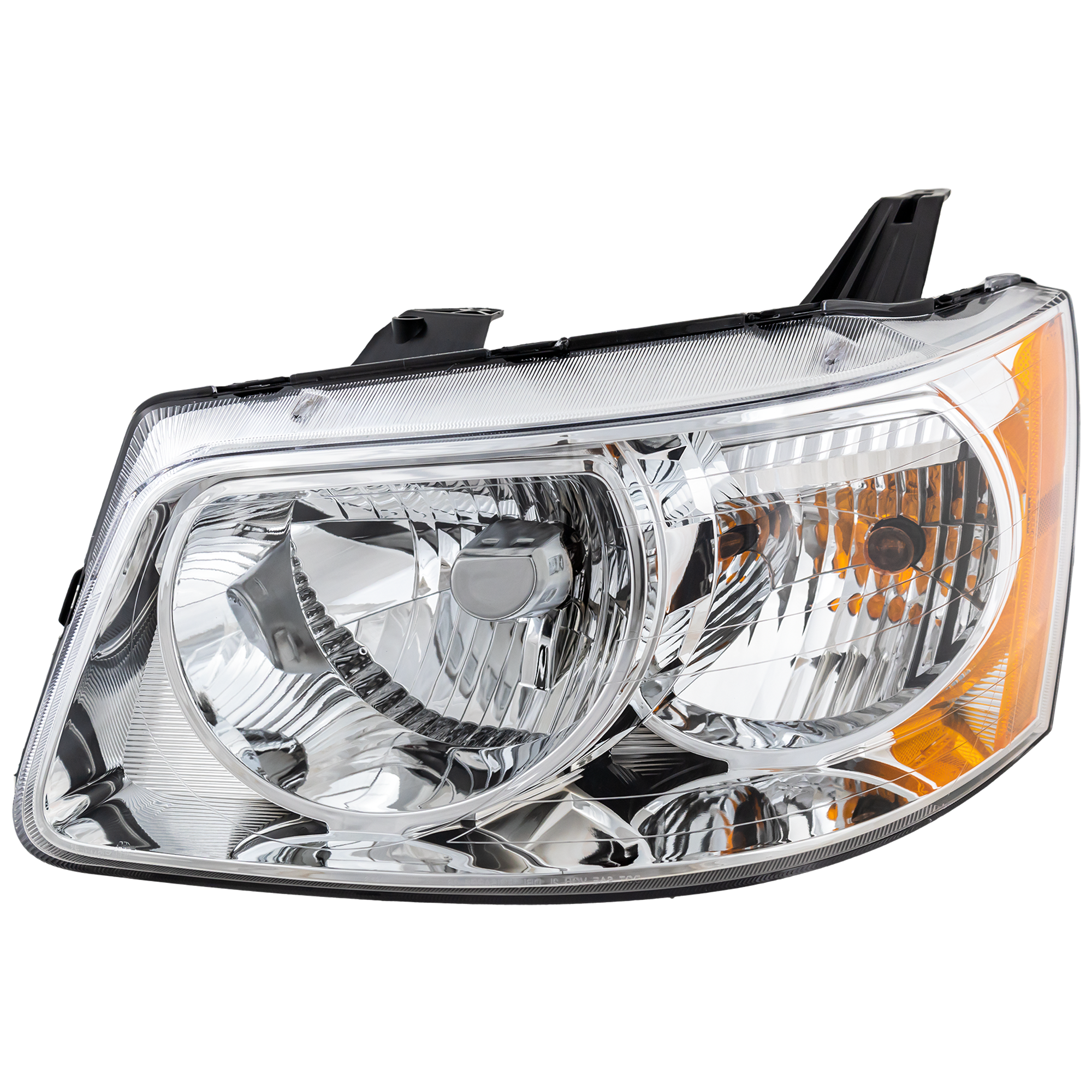 AM TORRENT 06-09 HEAD LAMP LH Assembly Halogen CAPA SKU P100116Q Partslink GM2502284C OEM 15890727