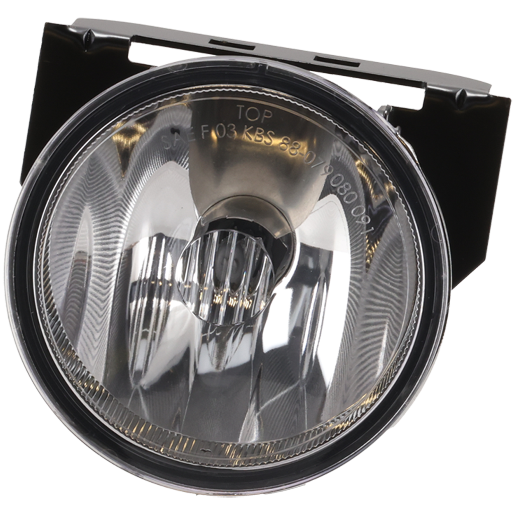 AM BONNEVILLE 92-99 FRONT FOG LAMP RH=LH Assembly w Bracket SKU P107502 Partslink GM2592120 OEM 19178987