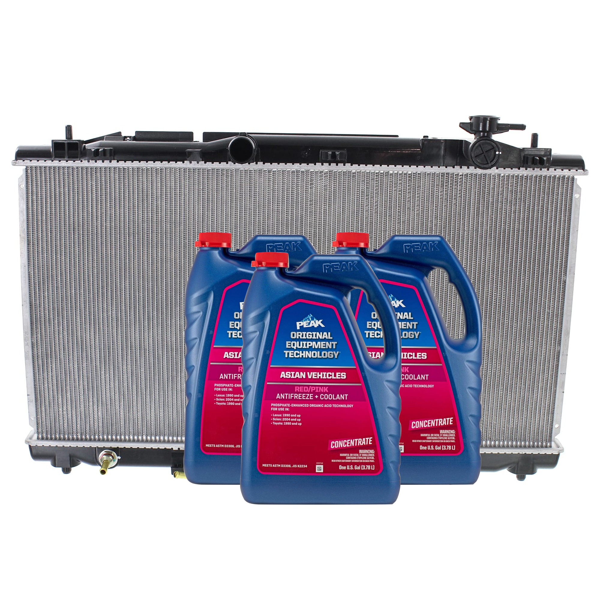 AM ES350-07-11 CAMRY 07-11 RADIATOR Includes Coolant Antifreeze SKU P13035-86-174POEM 3