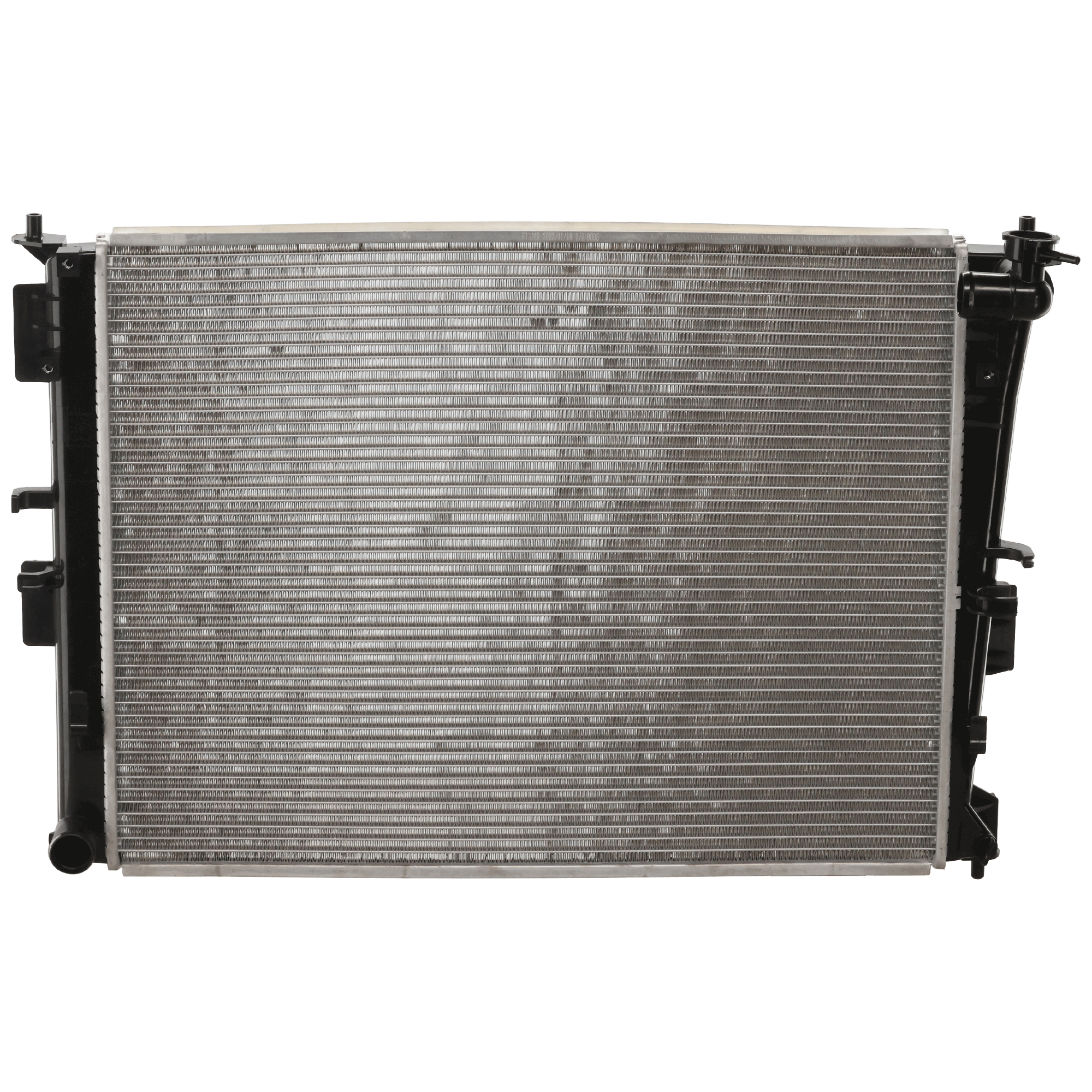 AM OPTIMA SONATA 11-14 RADIATOR Aluminum Core 4 Cyl. 2.4L Engine 1 Row Core Hybrid Models SKU P13249 Partslink HY3010182 OEM 253104R000