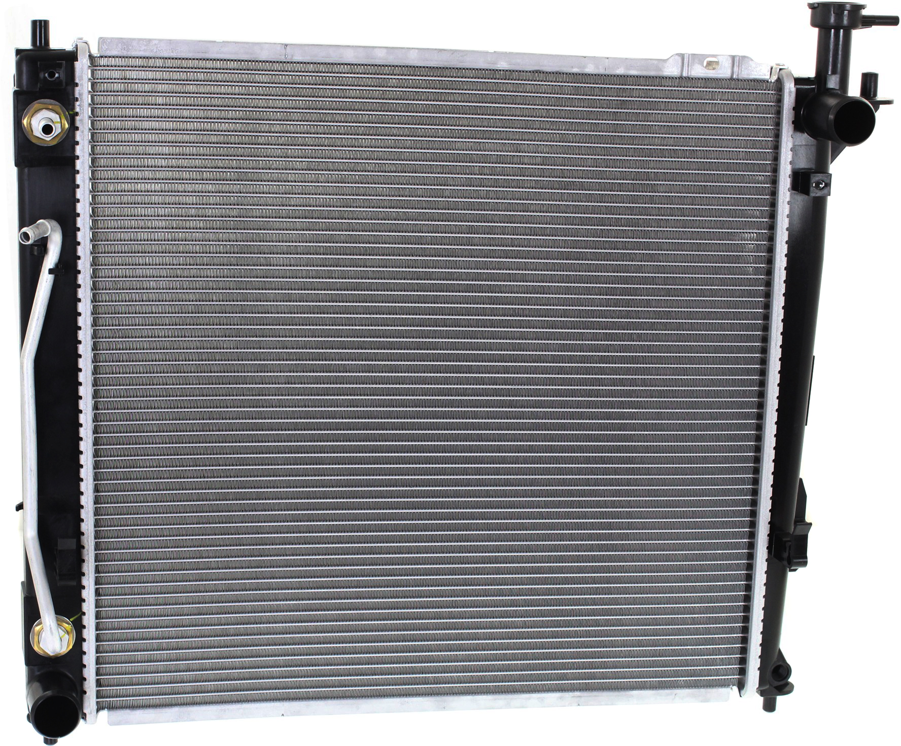 AM SANTA FE SPORT 13-18 RADIATOR 2.0L Turbo SKU P13373 Partslink HY3010187 HY3010208 OEM 253102B970-253102B950