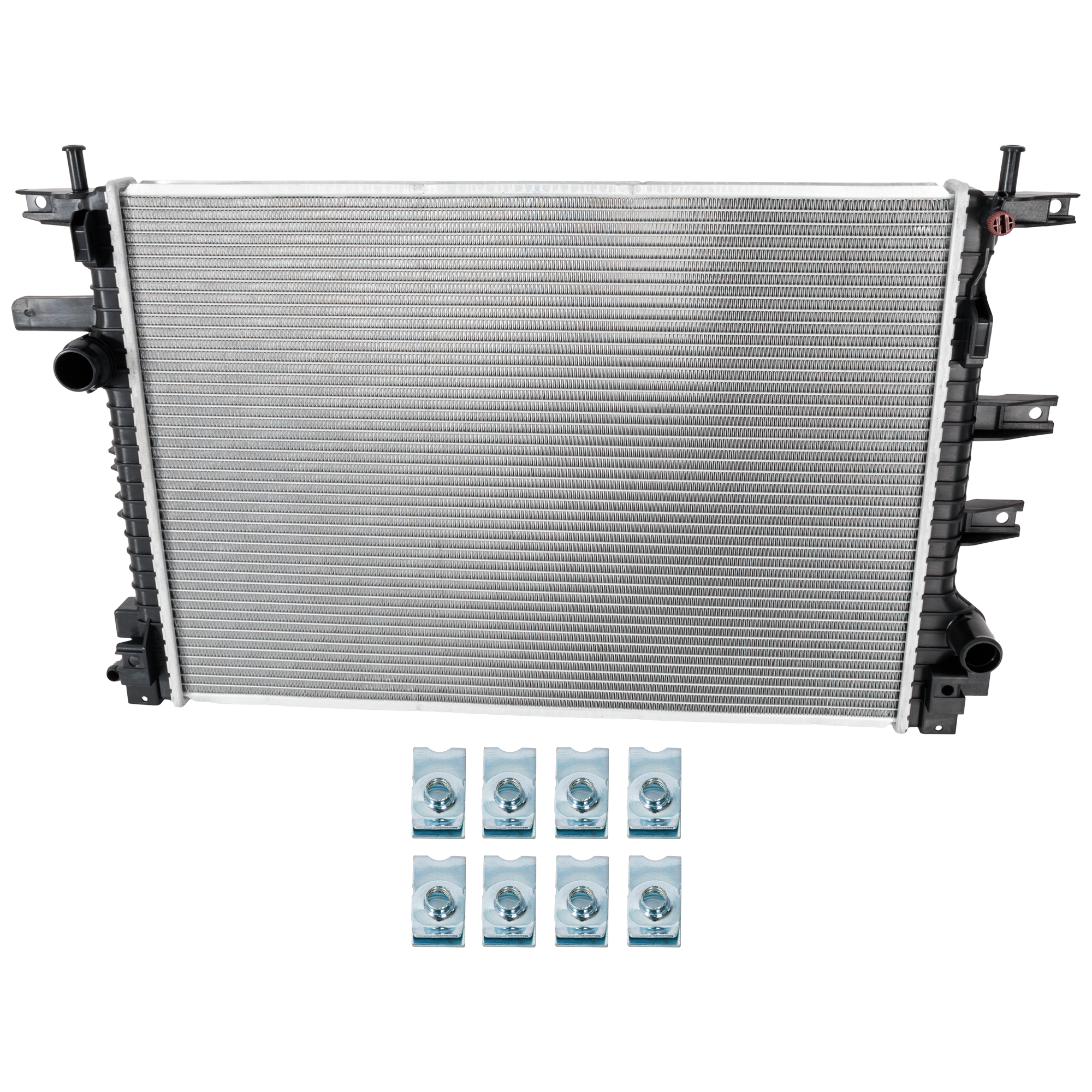 AM FUSION MKZ CONTINENTAL 17-20 RADIATOR 2.7L 3.0L Turbo Eng SKU P13628 Partslink FO3010348 OEM G3GZ8005B