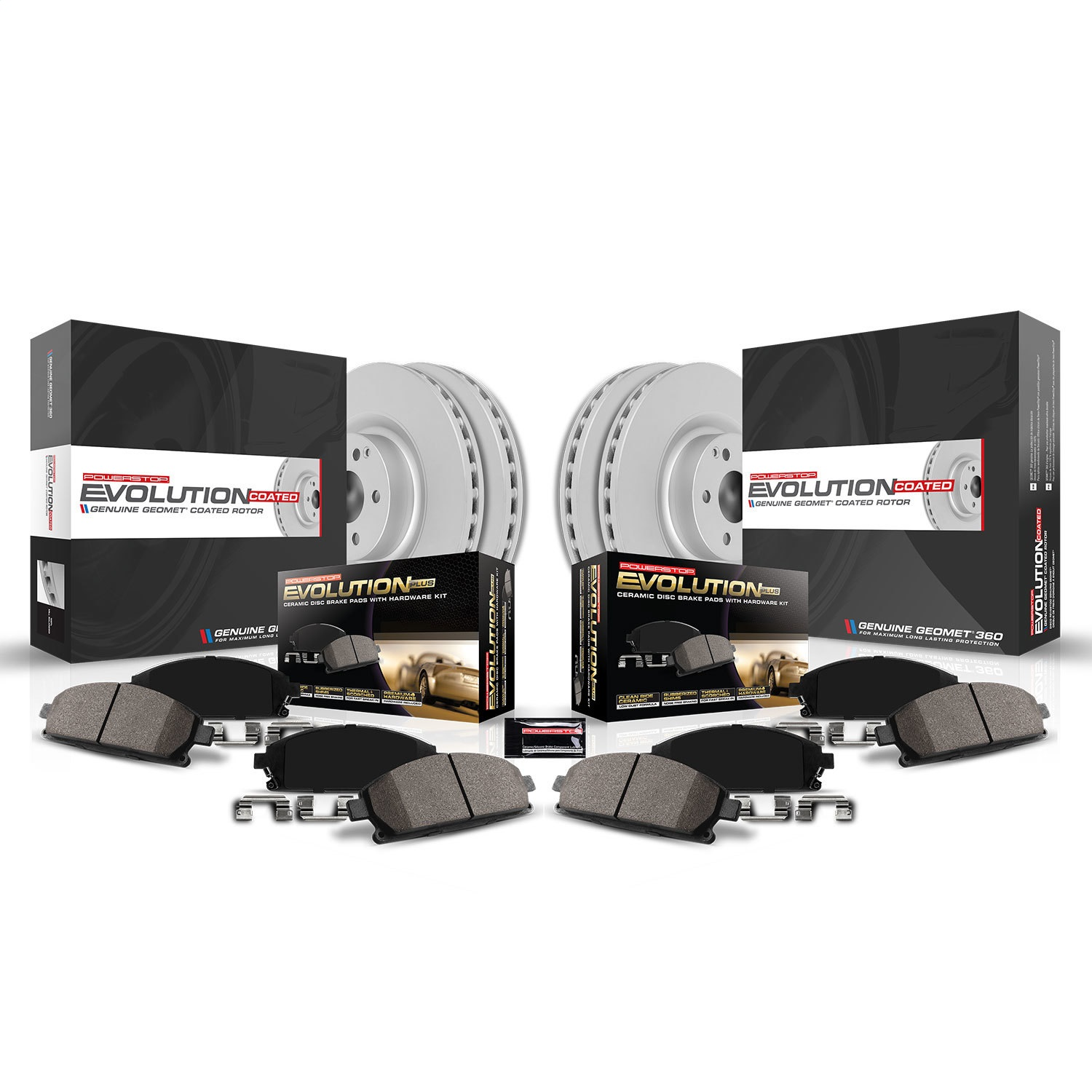 AM Z23 COATED BRAKE KIT SKU P15CRK6033
