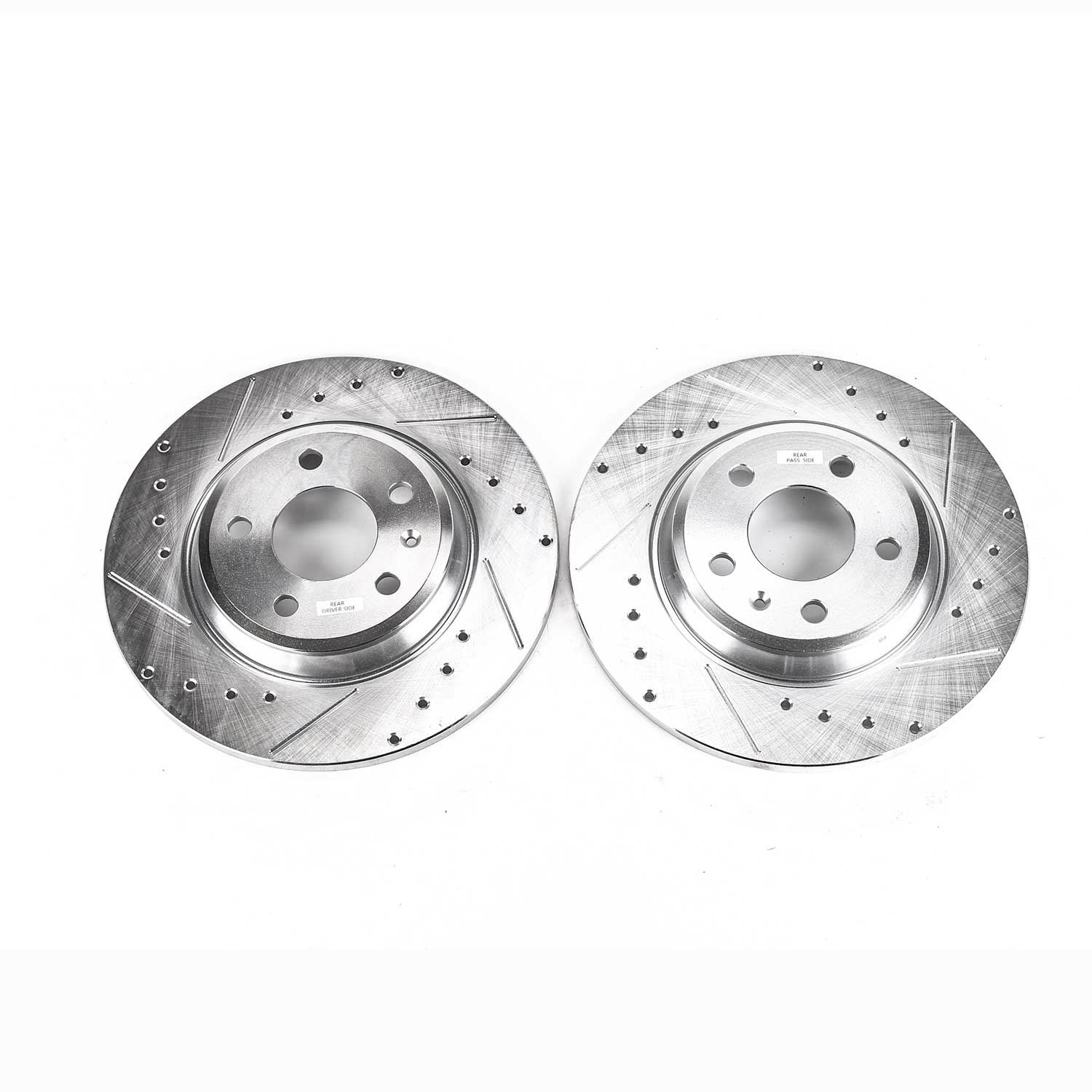 AM Drilled Slotted Rotor Pair SKU P15EBR1007XPR