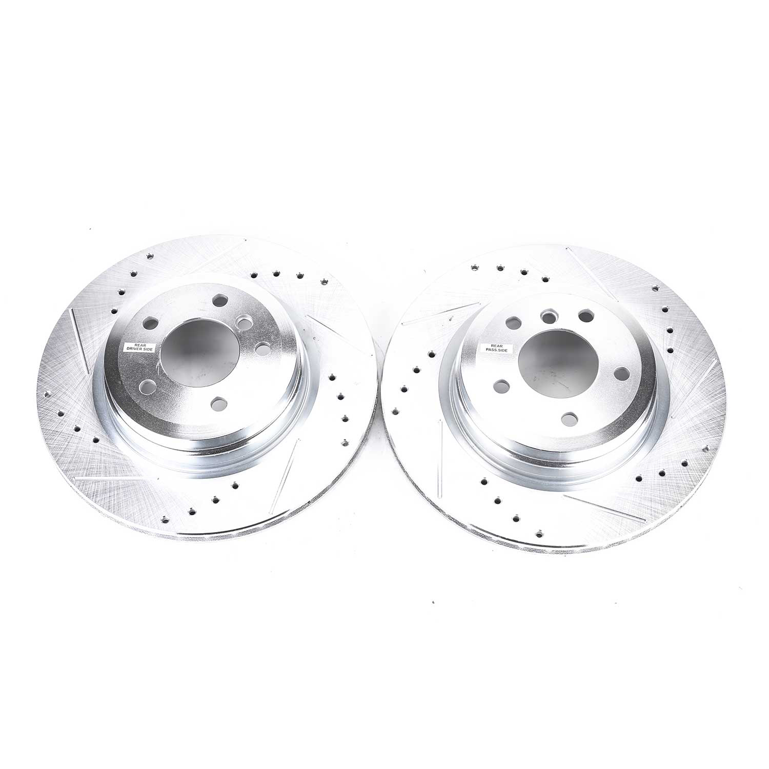 AM Current Stock|DRILLED SLOTTED RTR PAIR SKU P15EBR1021XPR