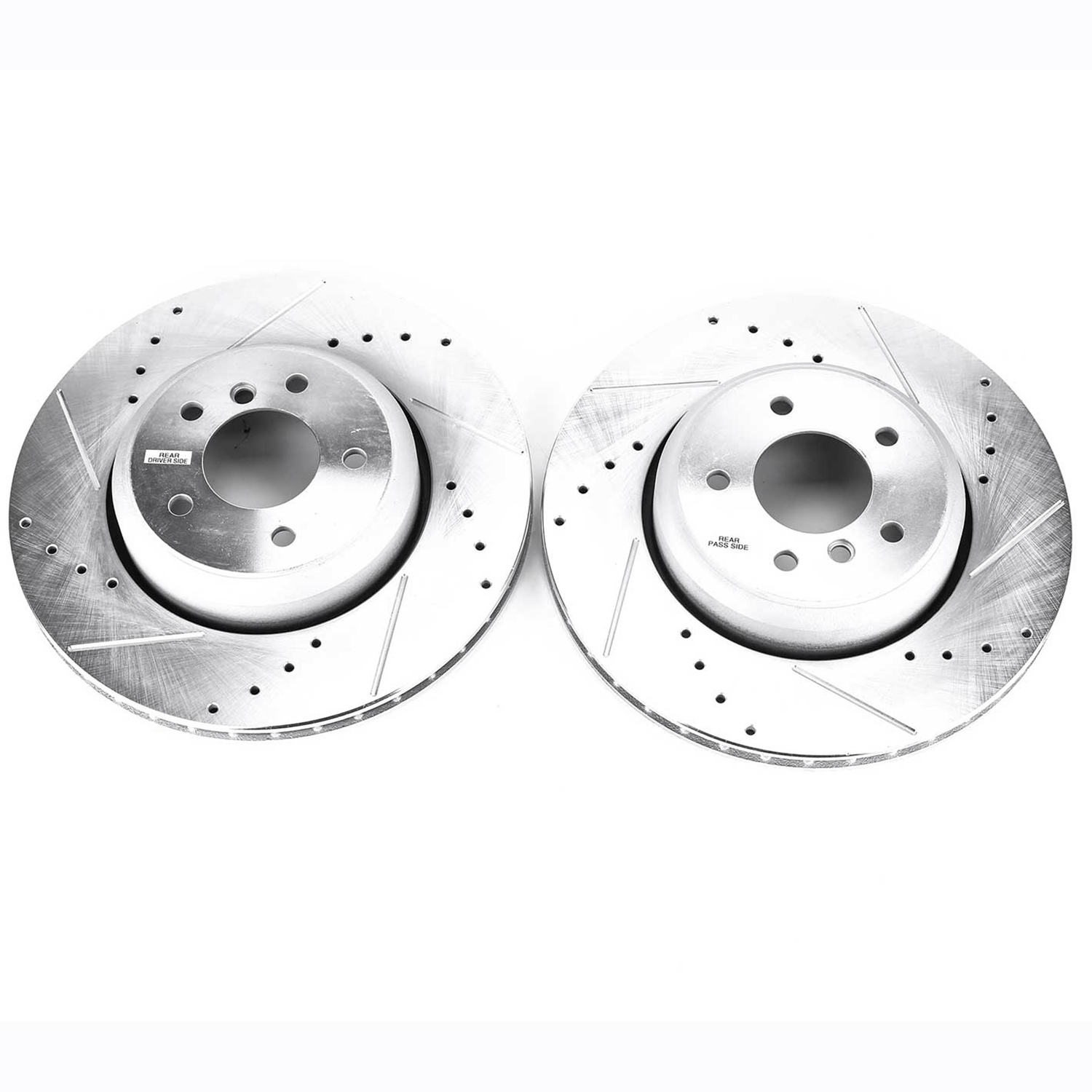 AM Current Stock|DRILLED SLOTTED RTR PAIR SKU P15EBR1023XPR