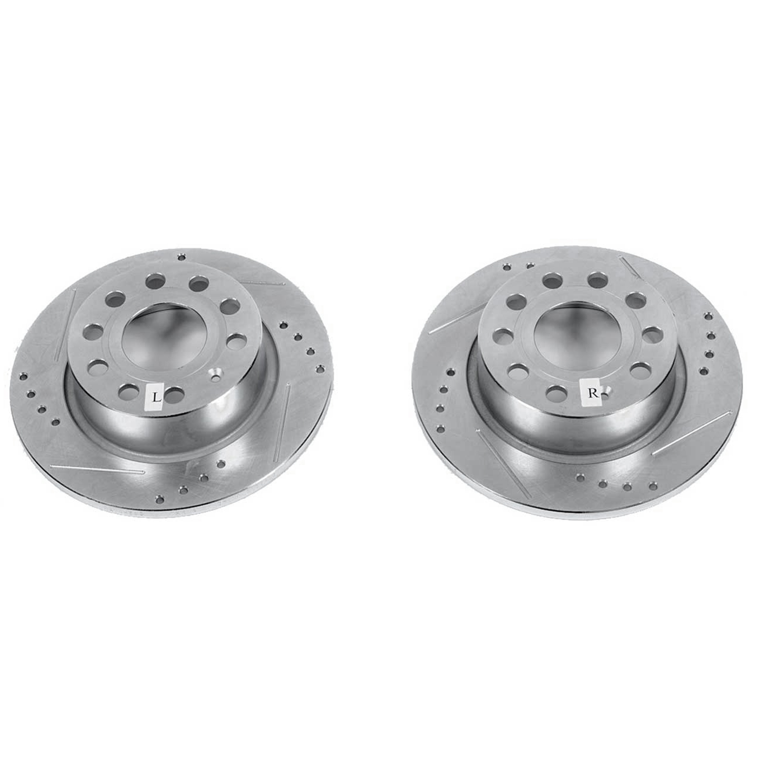 AM Drilled Slotted Rotor Pair SKU P15EBR1207XPR