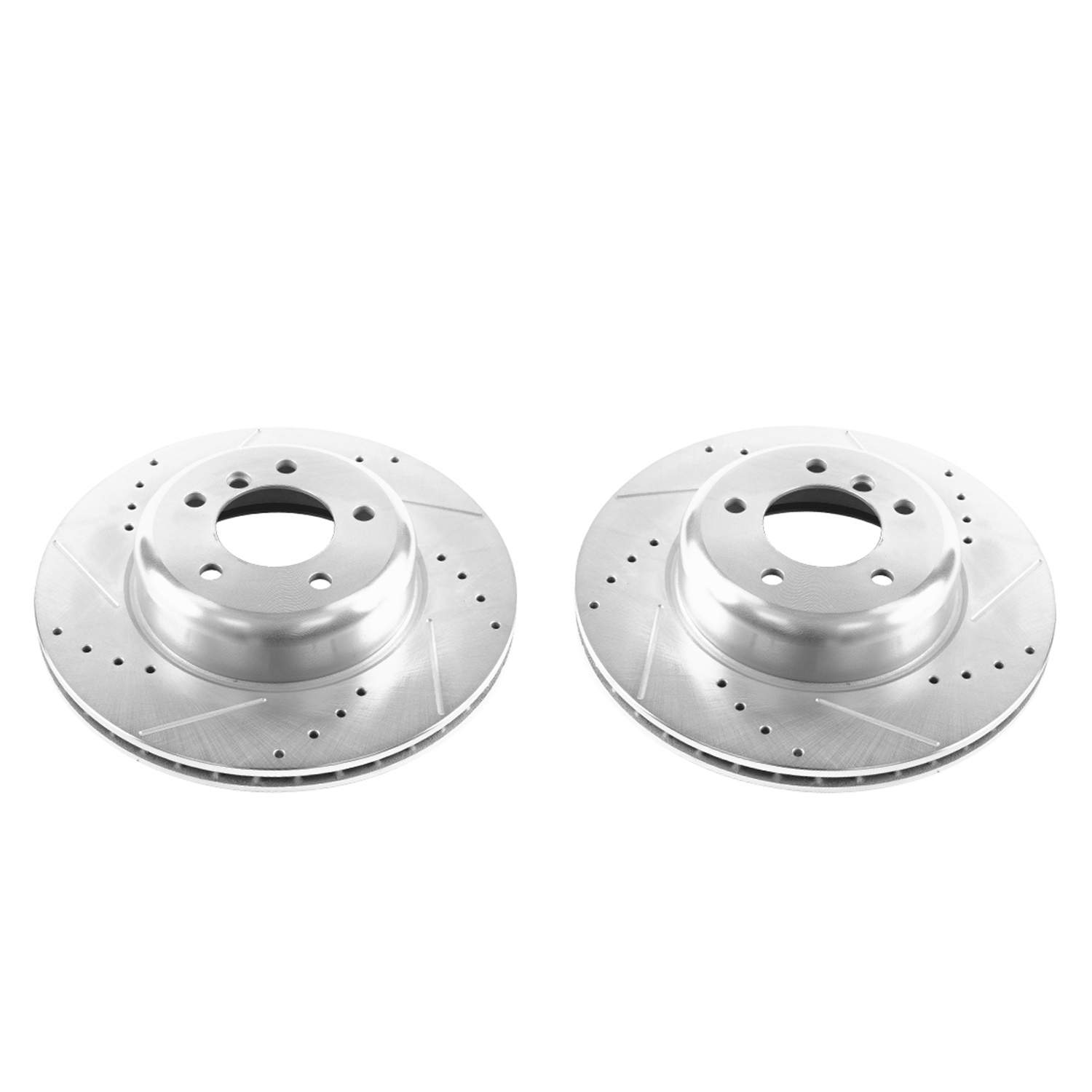 AM Drilled Slotted Rotor Pair SKU P15EBR1224XPR