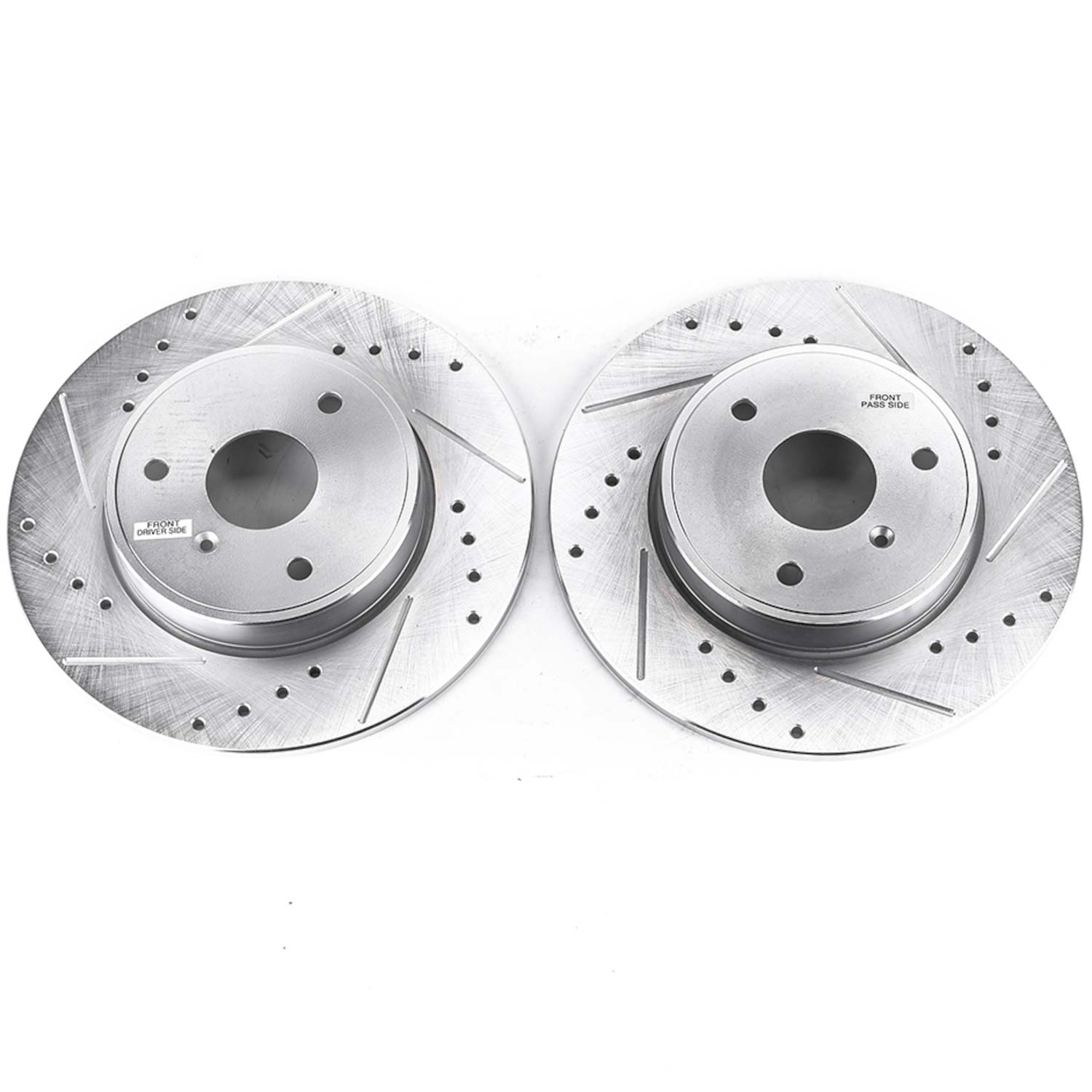AM DRILLEDSLOTTED ROTOR PAIR SKU P15EBR1261XPR