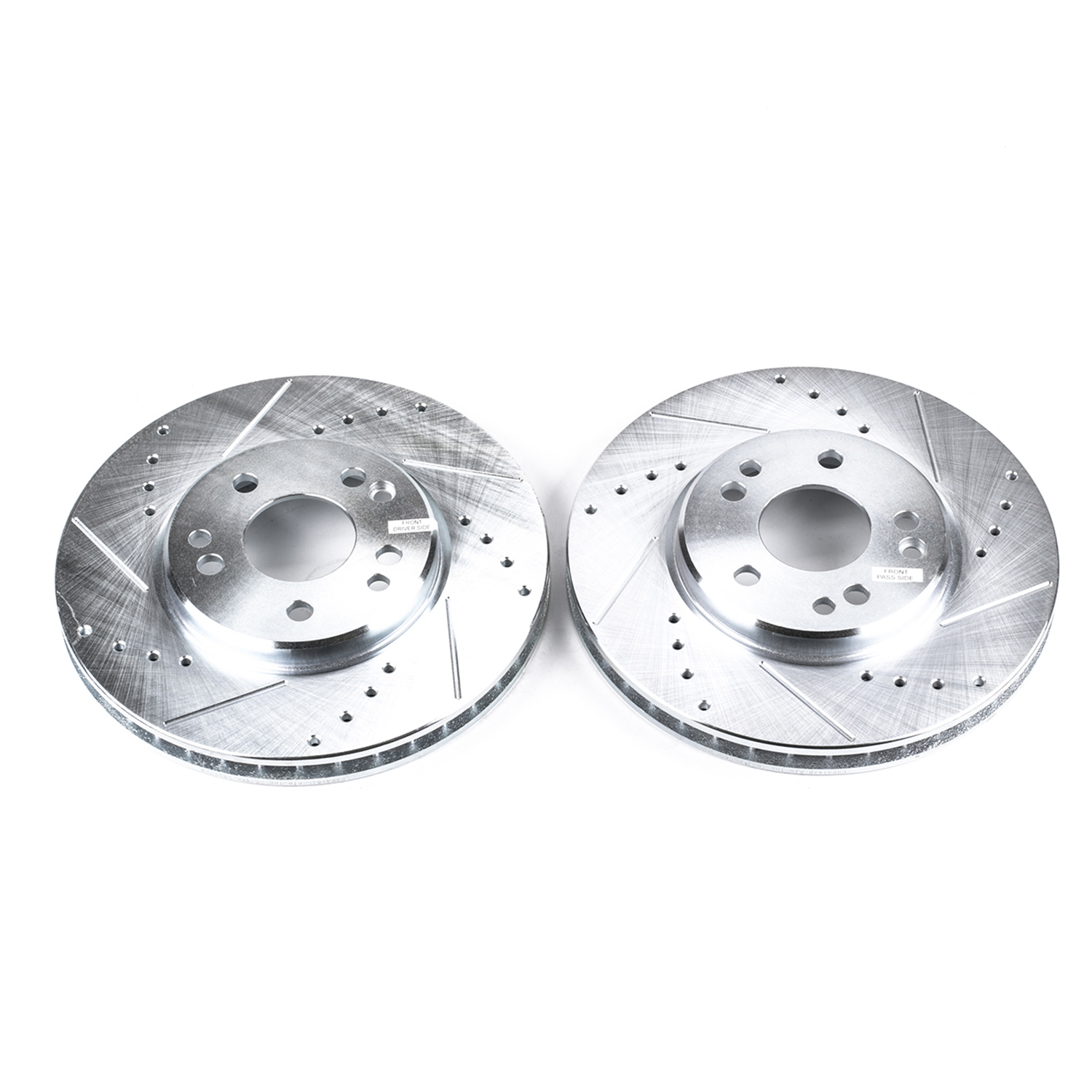 AM Current Stock|DRILLED SLOTTED RTR PAIR SKU P15EBR418XPR