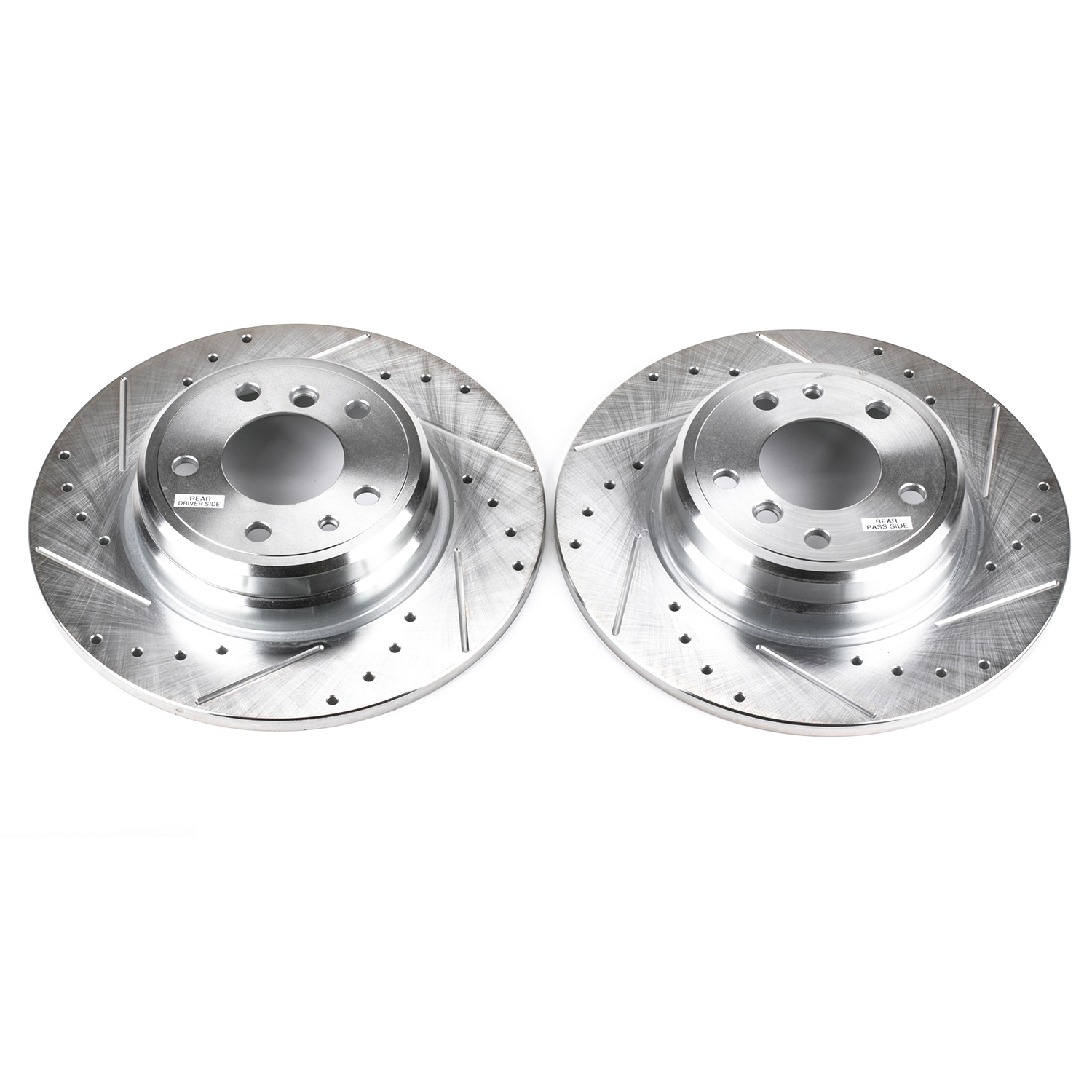 AM Current Stock|DRILLED SLOTTED RTR PAIR SKU P15EBR422XPR