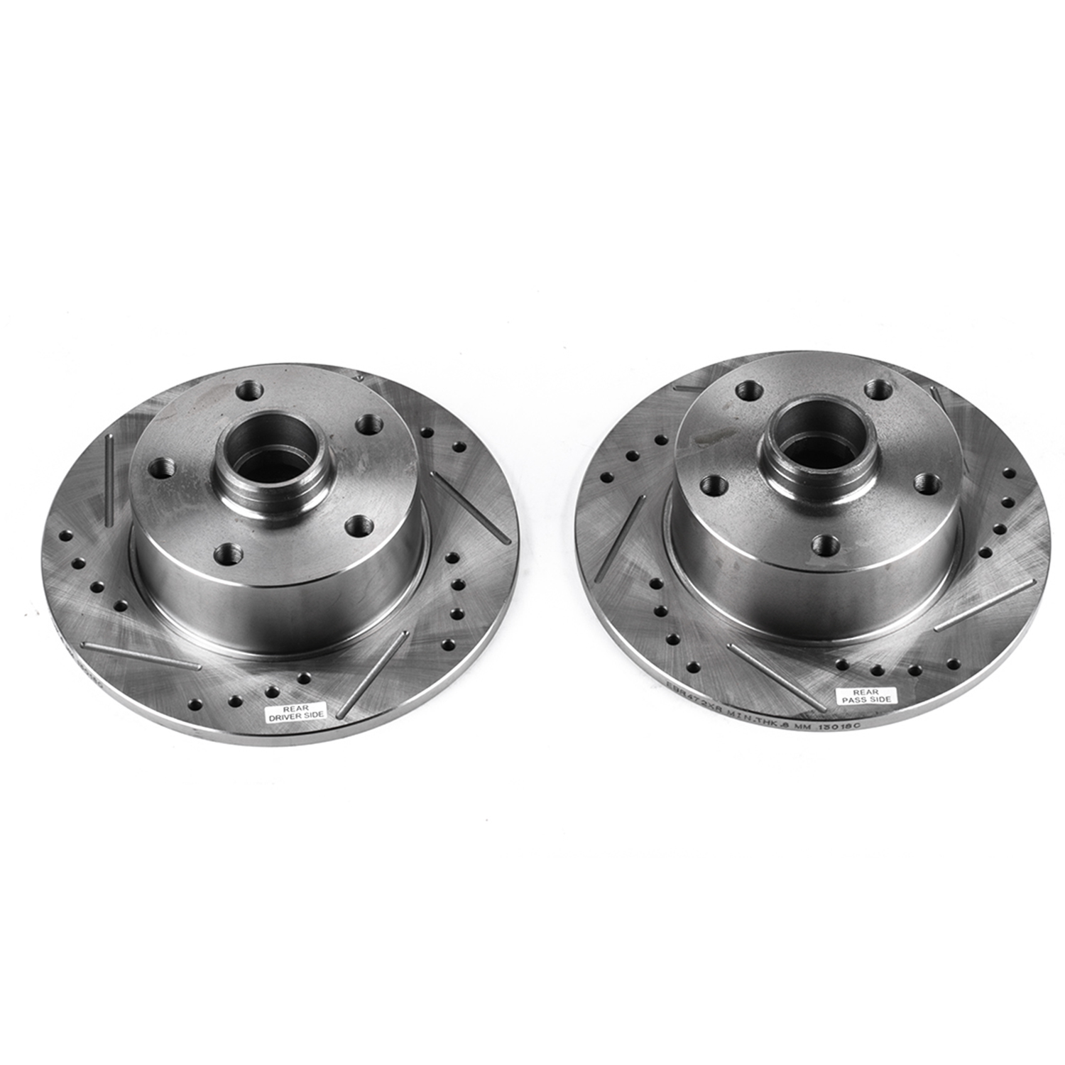 AM Current Stock|DRILLED SLOTTED RTR PAIR SKU P15EBR472XPR