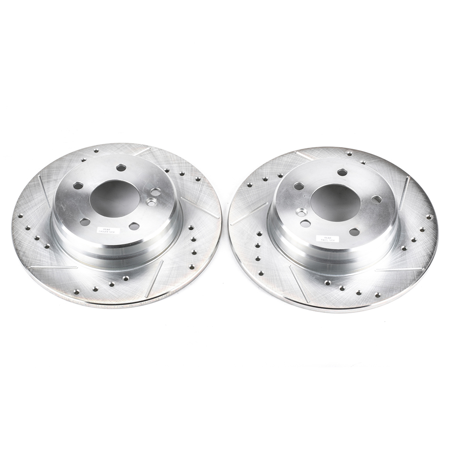 AM Current Stock|DRILLED SLOTTED RTR PAIR SKU P15EBR491XPR