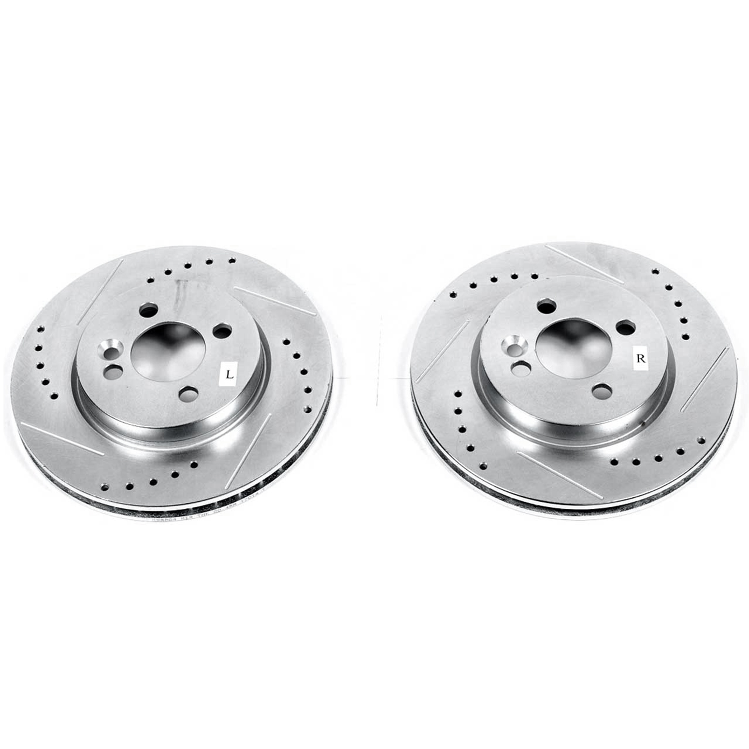 AM Drilled Slotted Rotor Pair SKU P15EBR854XPR