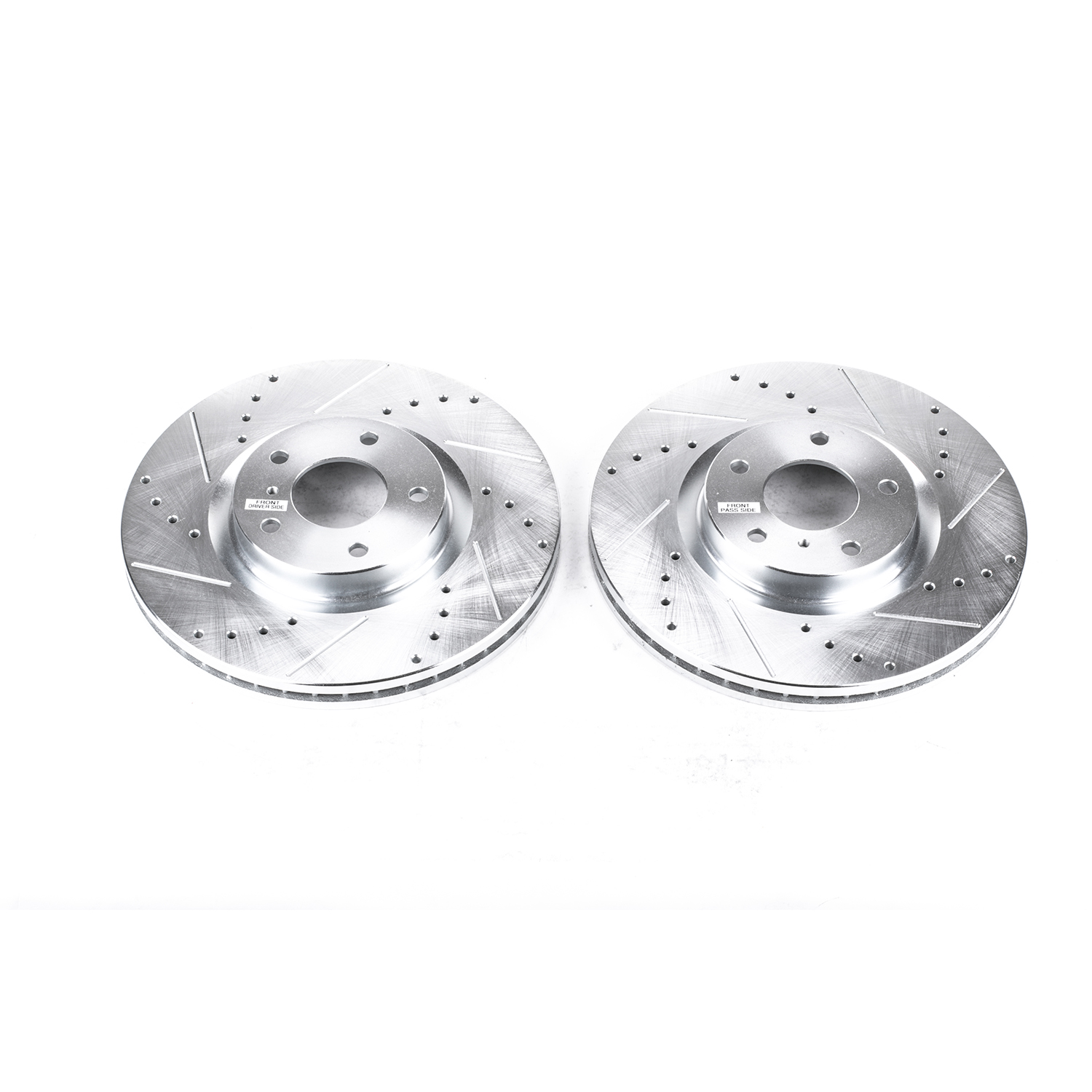 AM Current Stock|DRILLED SLOTTED RTR PAIR SKU P15JBR1112XPR