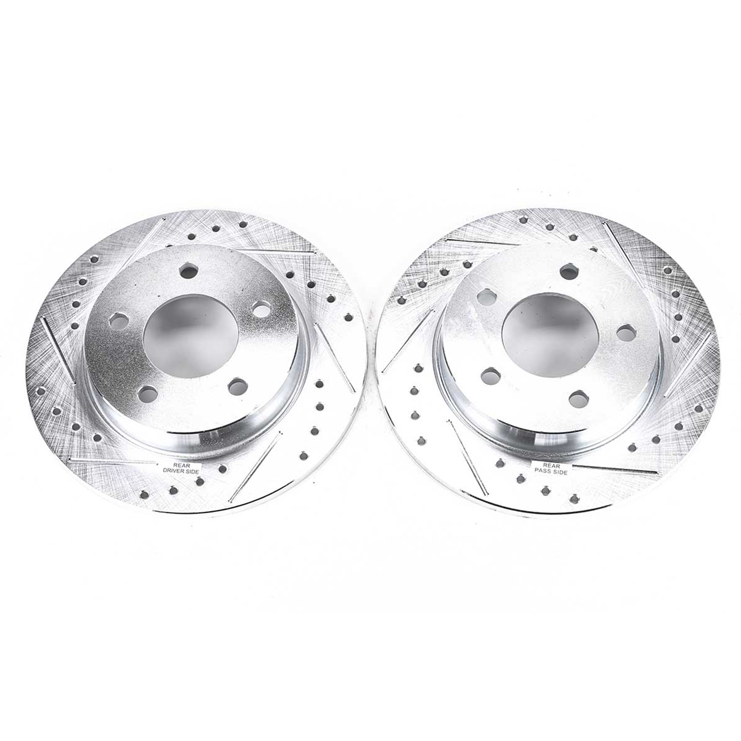AM Current Stock|DRILLED SLOTTED RTR PAIR SKU P15JBR1114XPR