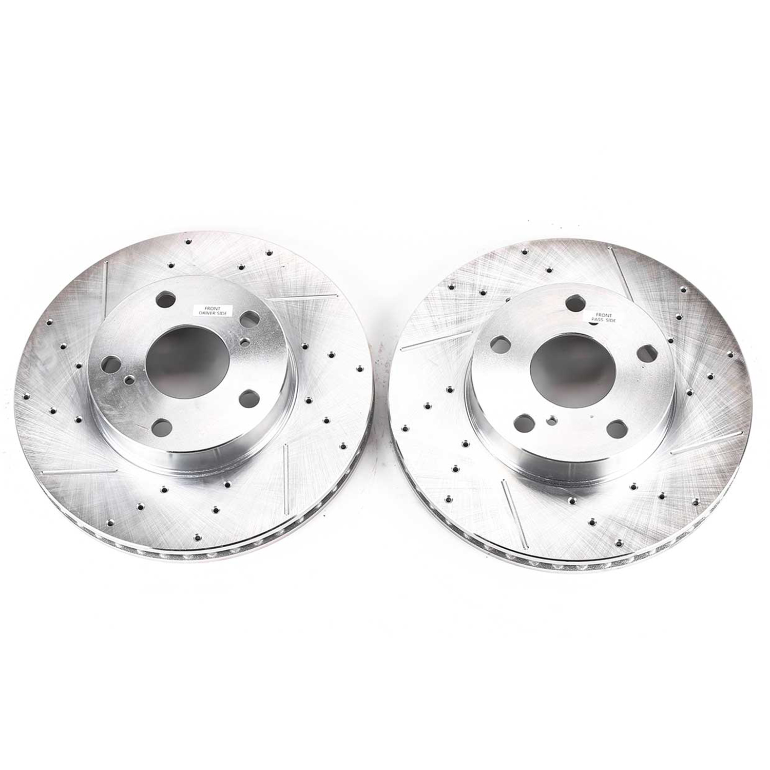 AM Current Stock|DRILLED SLOTTED RTR PAIR SKU P15JBR1120XPR
