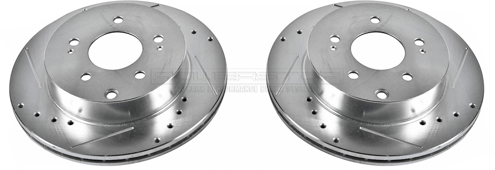 AM Current Stock|DRILLED SLOTTED RTR PAIR SKU P15JBR1172XPR
