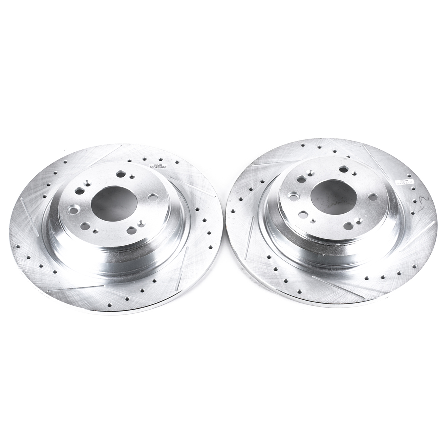 AM Drilled Slotted Rotor Pair SKU P15JBR1382XPR