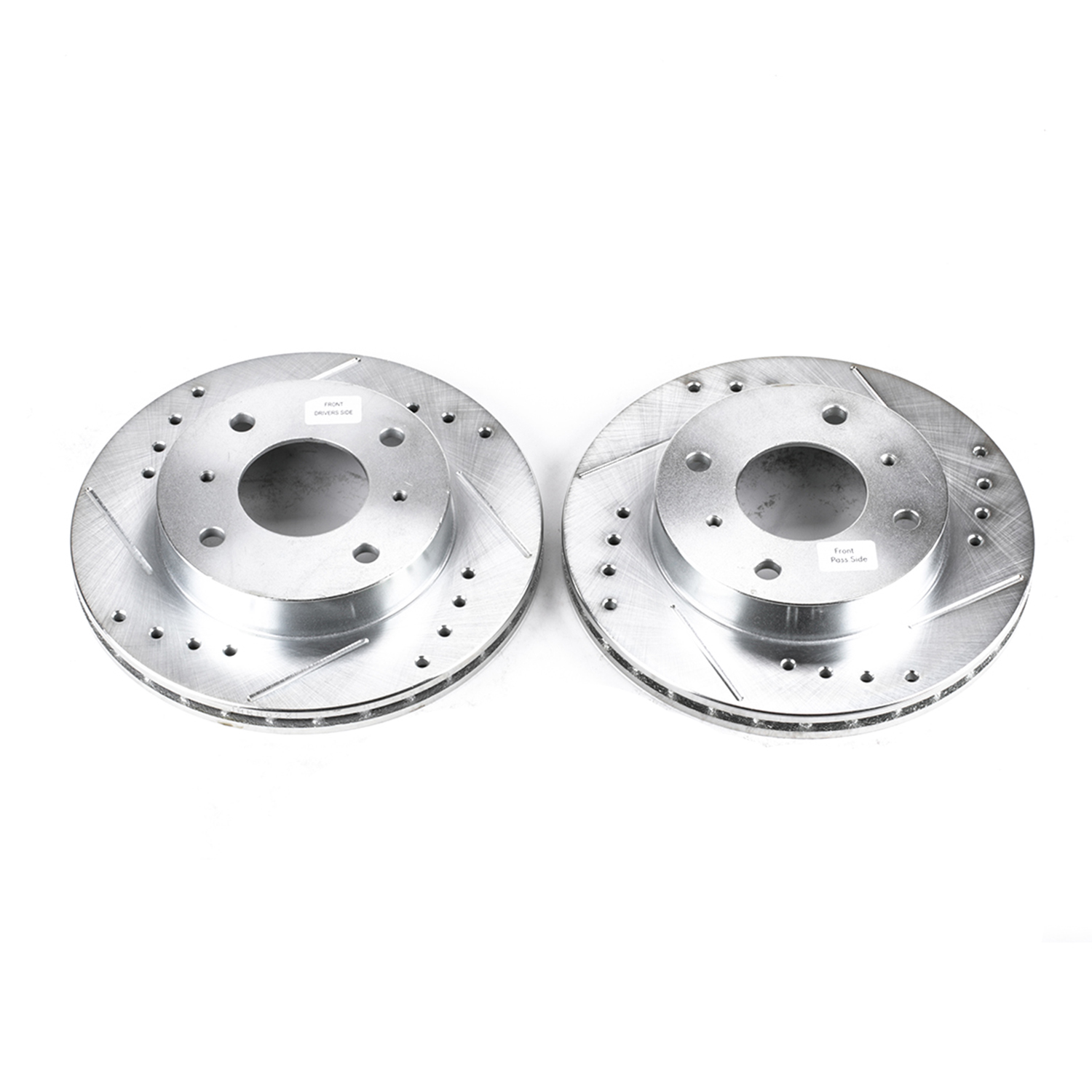 AM Current Stock|DRILLED SLOTTED RTR PAIR SKU P15JBR502XPR