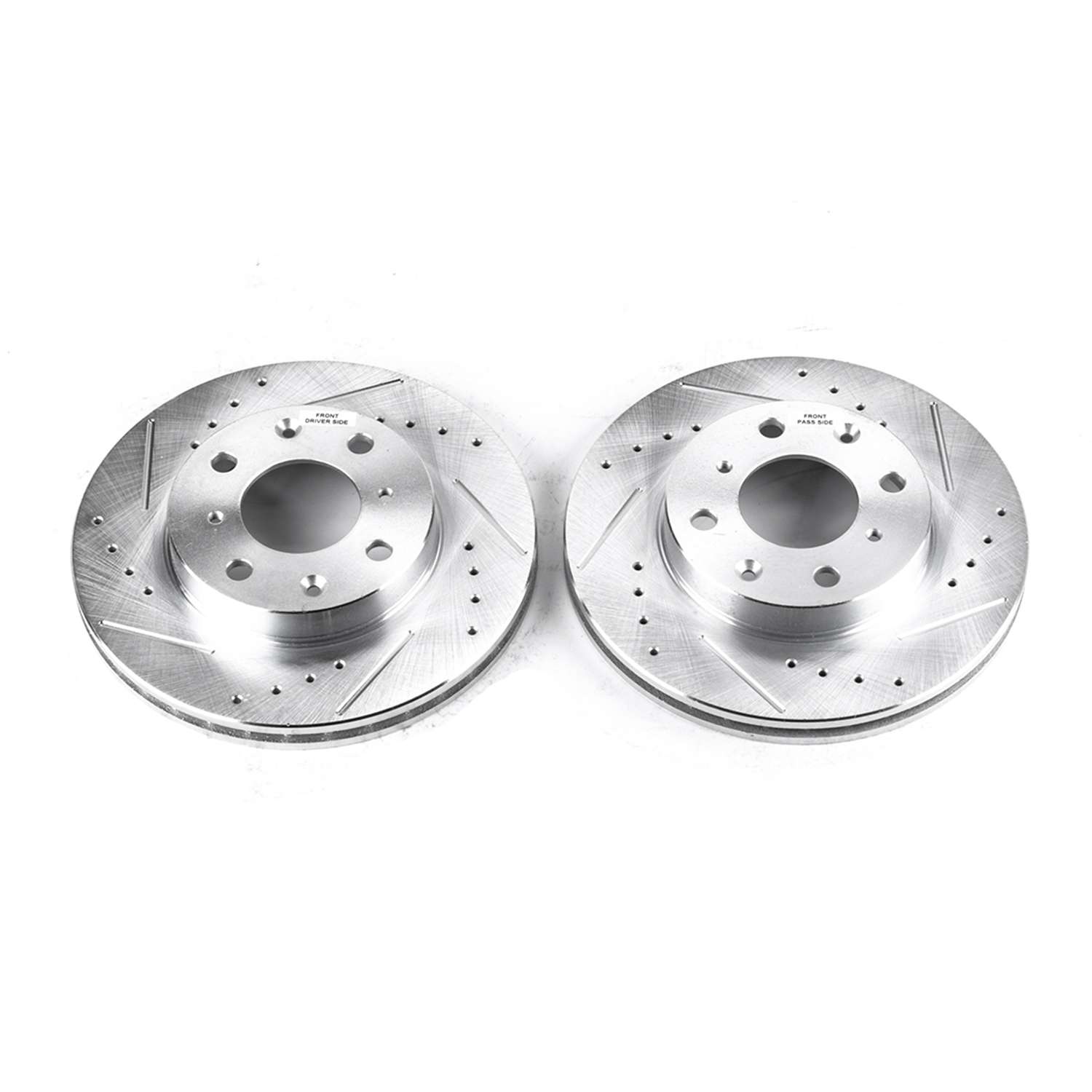 AM Current Stock|DRILLED SLOTTED RTR PAIR SKU P15JBR525XPR
