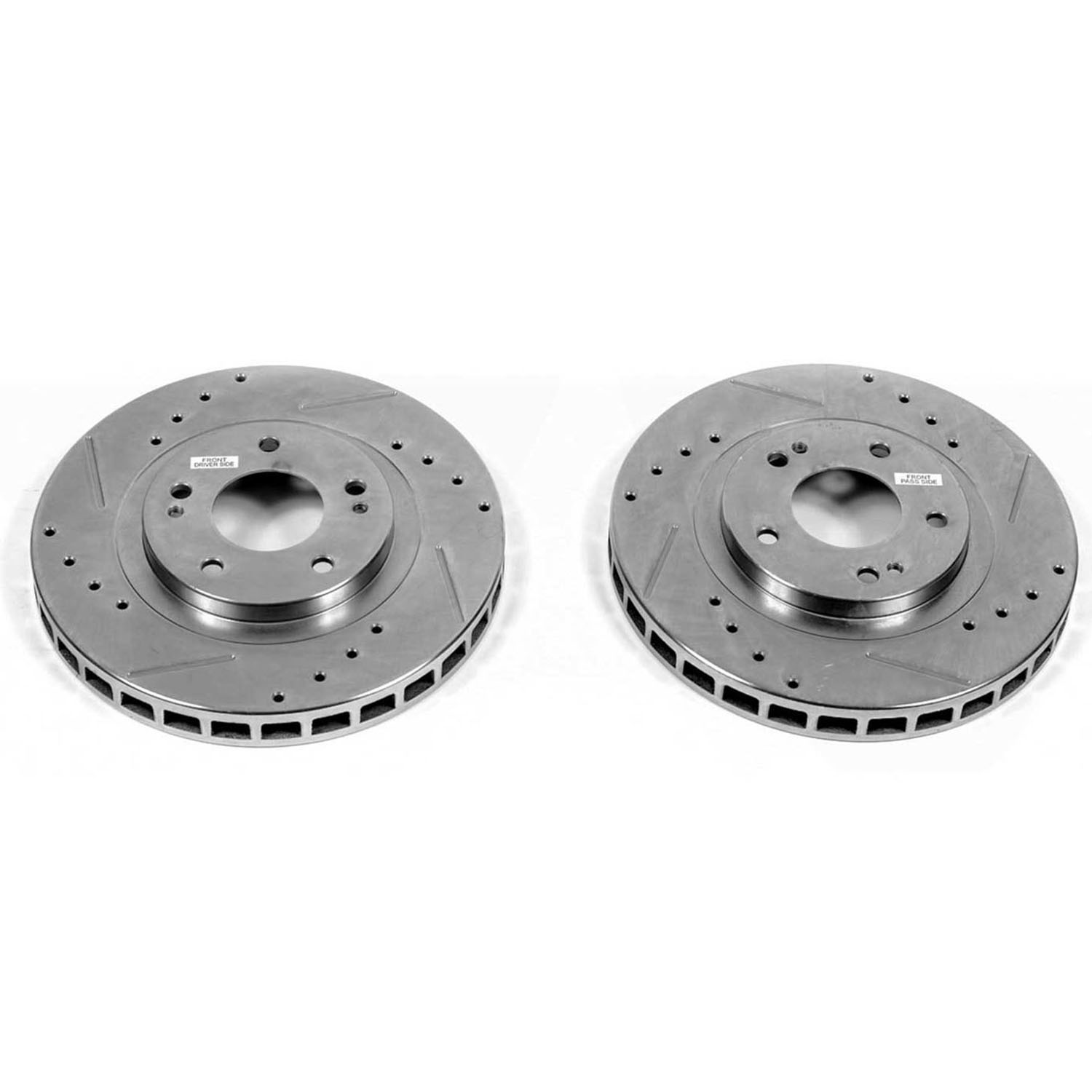 AM Current Stock|DRILLED SLOTTED RTR PAIR SKU P15JBR582XPR