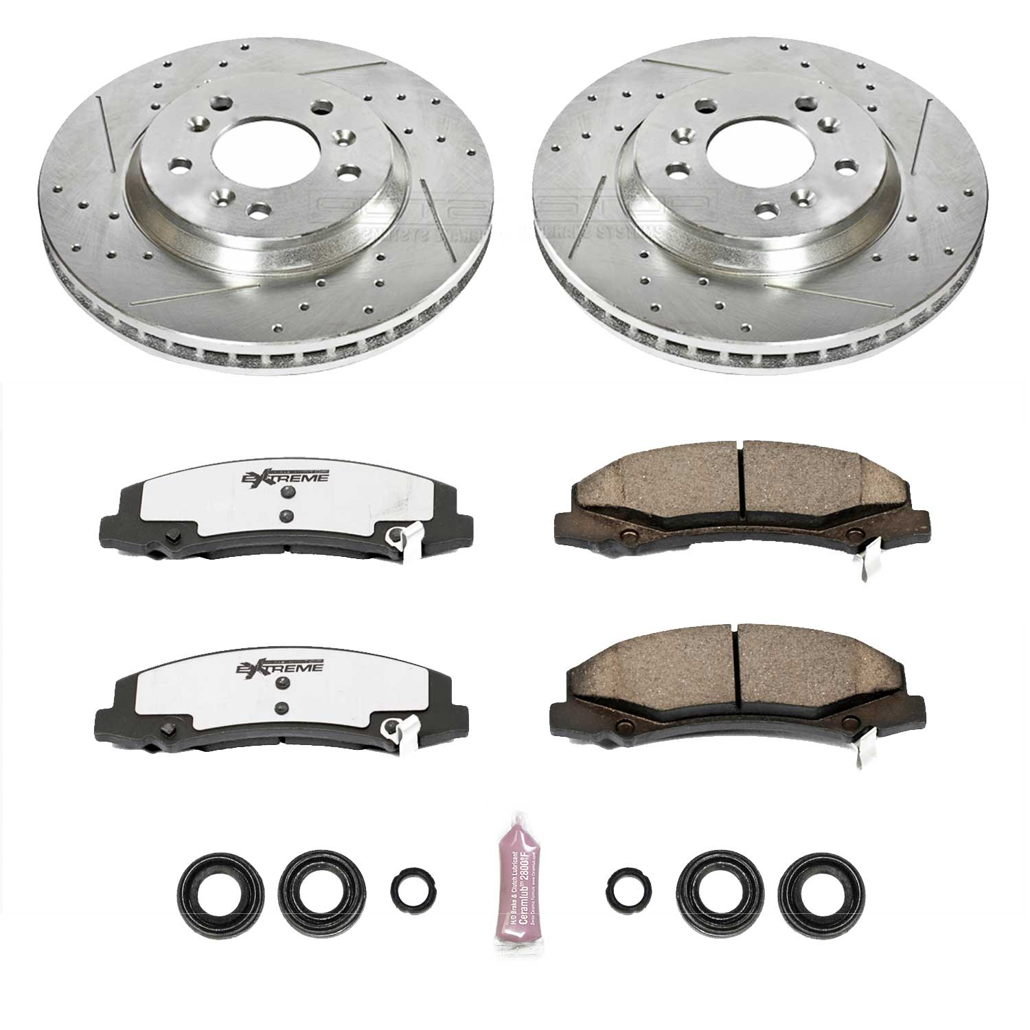 AM Current Stock|STREET WARRIOR BRAKE KIT SKU P15K143726