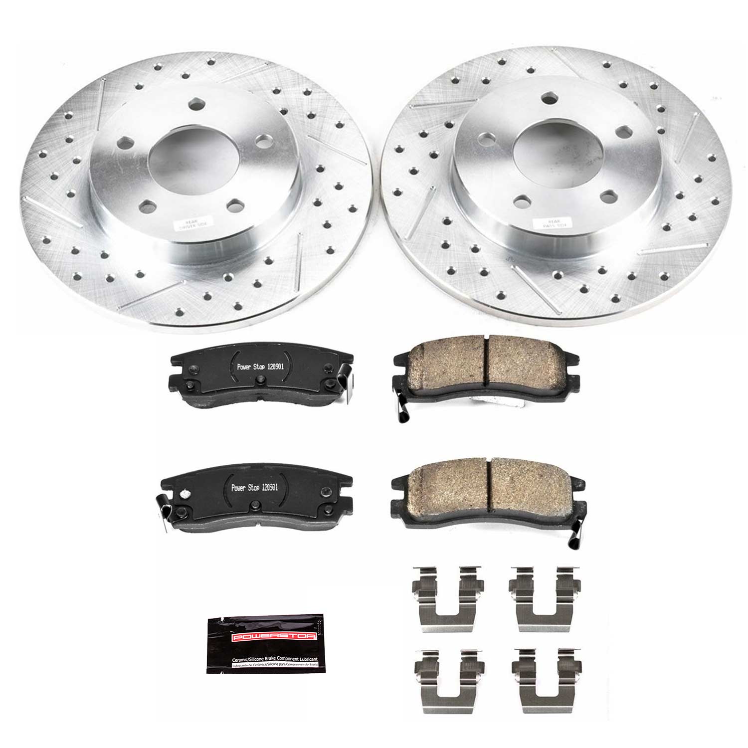AM Current Stock|1 CLICK BRAKE KIT W HDW SKU P15K1526