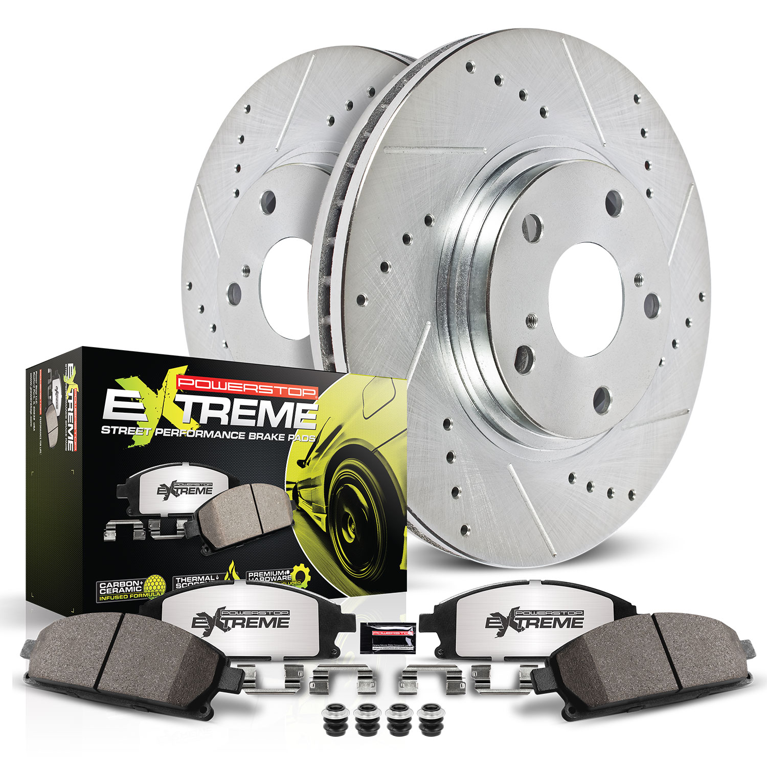 AM Current Stock|STREET WARRIOR BRAKE KIT SKU P15K15526