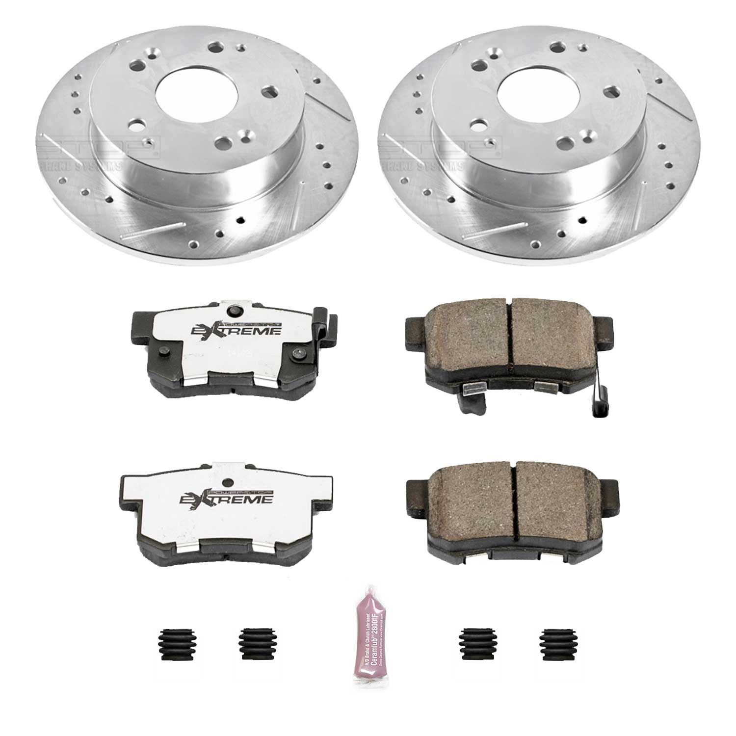 AM Current Stock|STREET WARRIOR BRAKE KIT SKU P15K227026