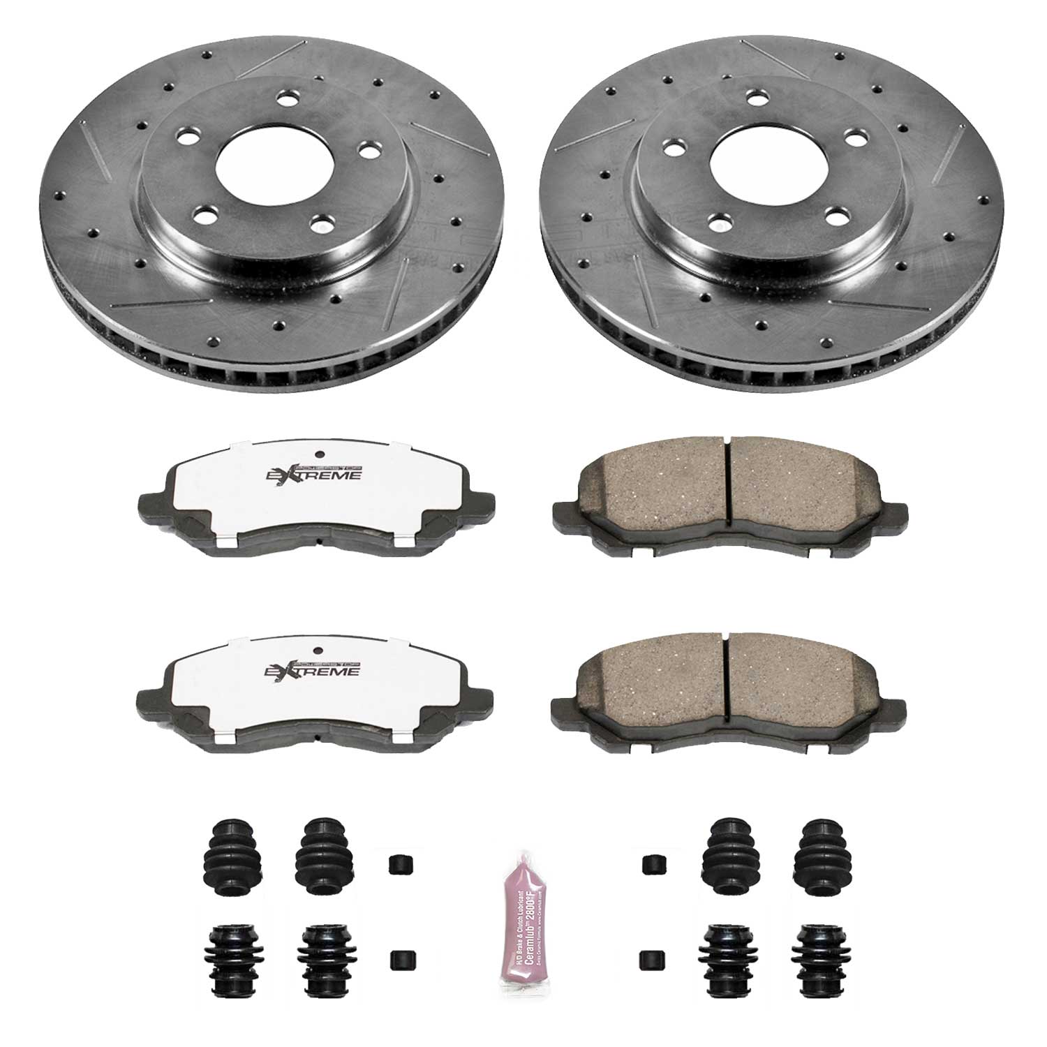 AM Current Stock|STREET WARRIOR BRAKE KIT SKU P15K299226