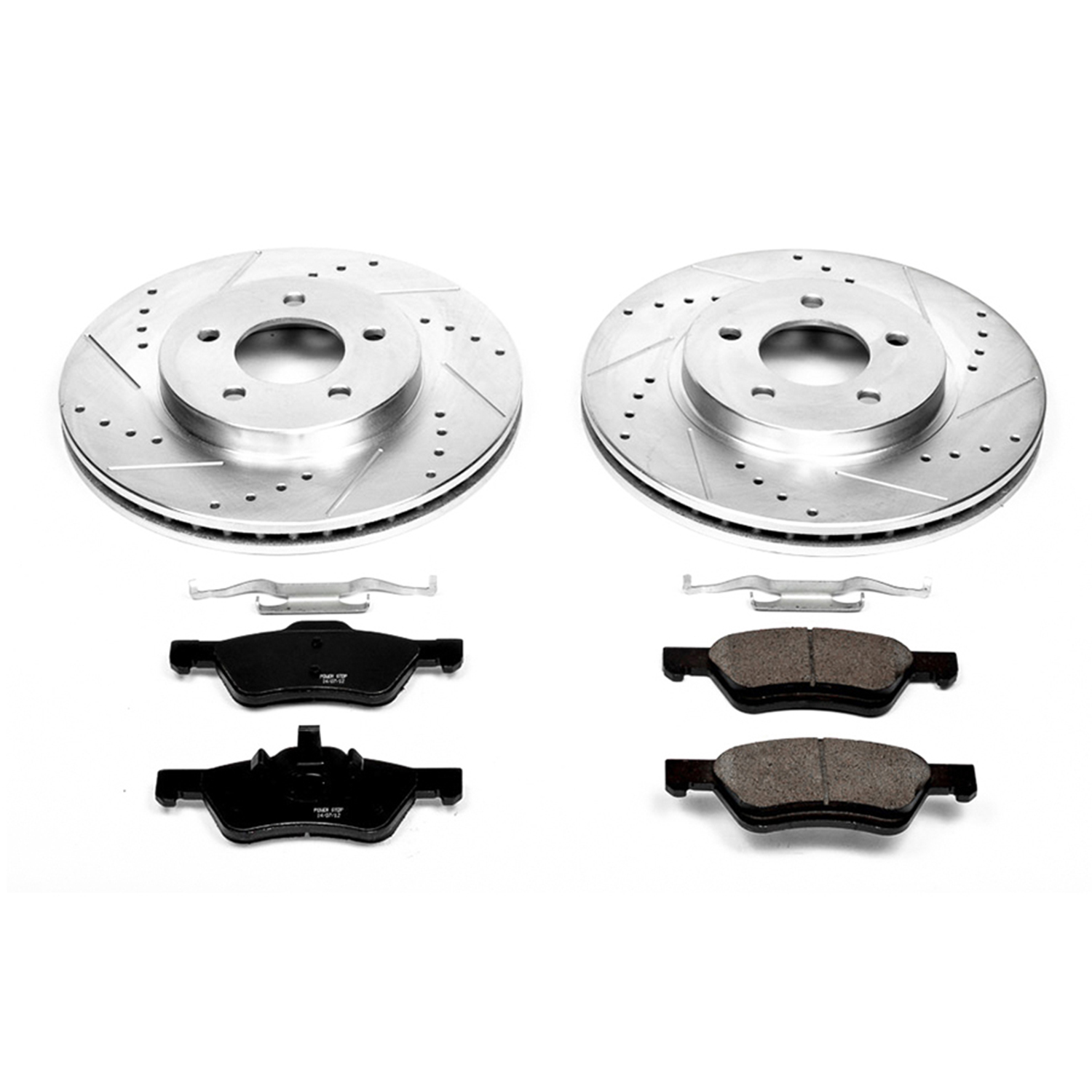 AM Powerstop Brake Disc and Pad Kit SKU P15K4580