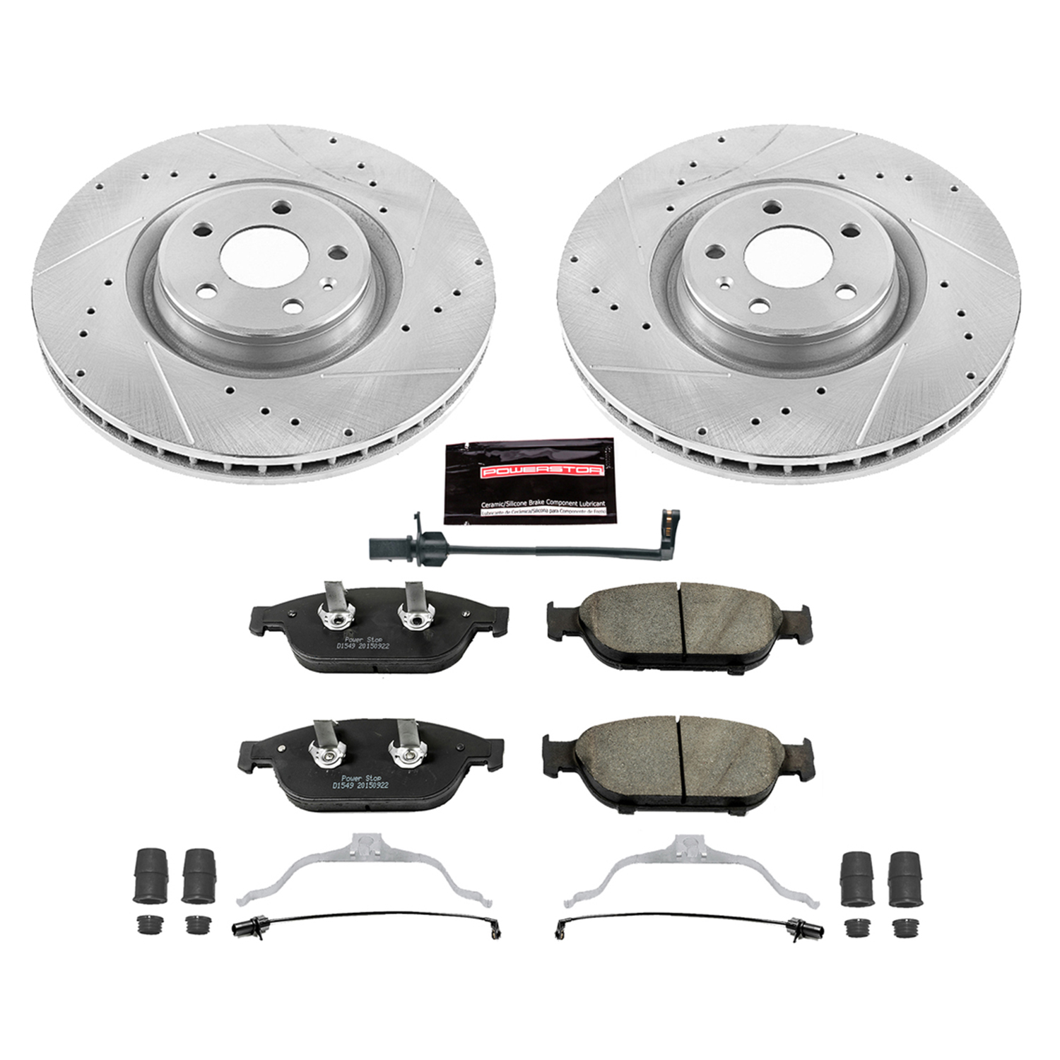 AM 1 CLICK BRAKE KIT W HDW FRONT SKU P15K6129