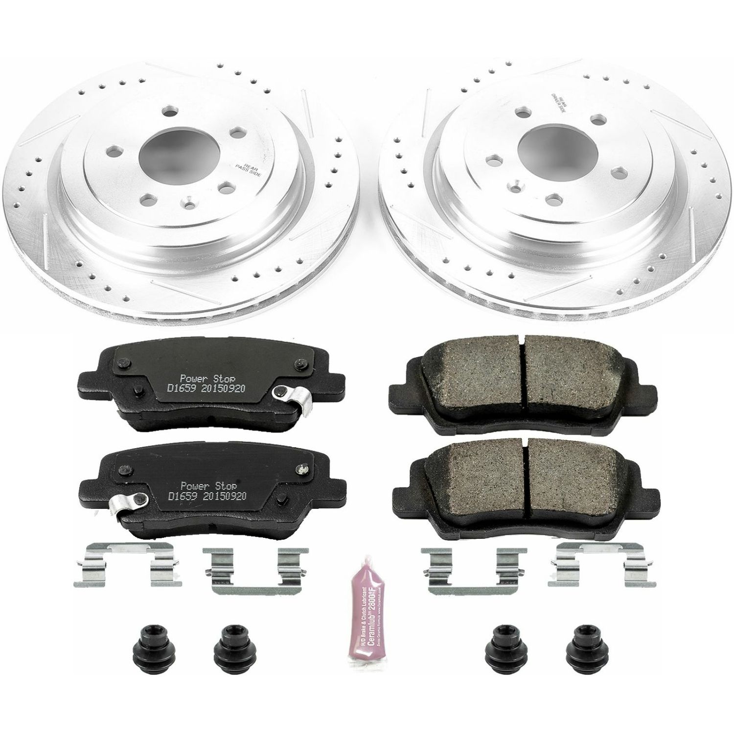 AM Brake Disc and Pad Kit SKU P15K6385