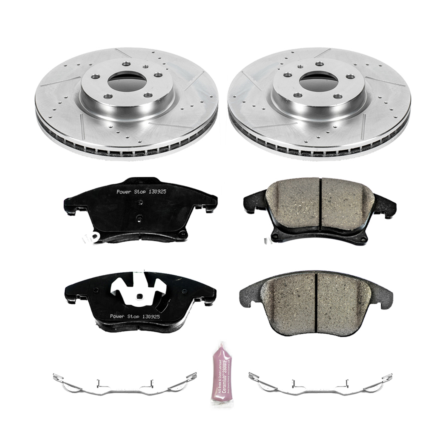 AM 1 CLICK BRAKE KIT Front 2013-2014 FORD FUSION 2013 LINCOLN MKZ 2014 LINCOLN MKZ SKU P15K6399