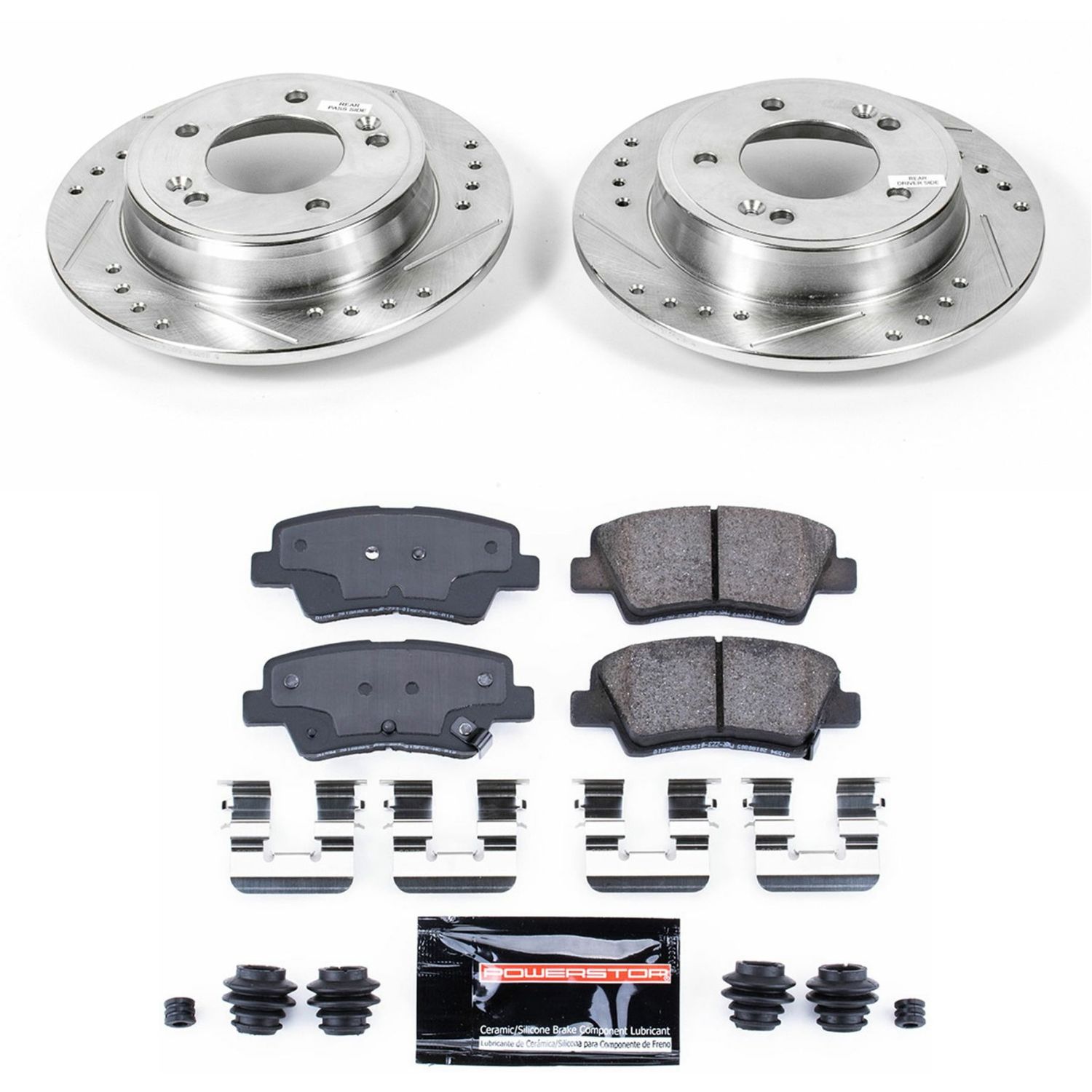 AM Brake Disc and Pad Kit SKU P15K6502
