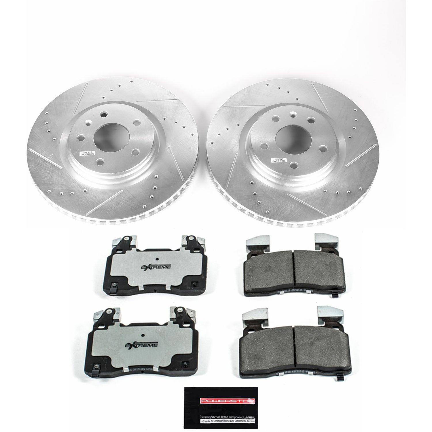 AM STREET WARRIOR BRAKE KIT Front 2014 CHEVROLET CORVETTE SKU P15K653426