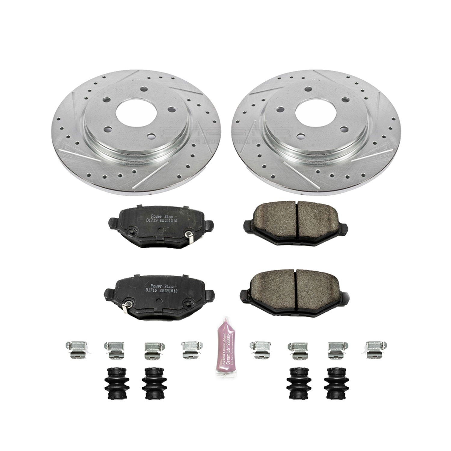 AM 1 CLICK BRAKE KIT 2012-2013 CHRYSLER TOWN COUNTRY 2012 DODGE GRAND CARAVAN 2013 DODGE GRAND CARAVAN 2013 DODGE JOURNEY 2012-2013 RAM C V SKU P15K6544