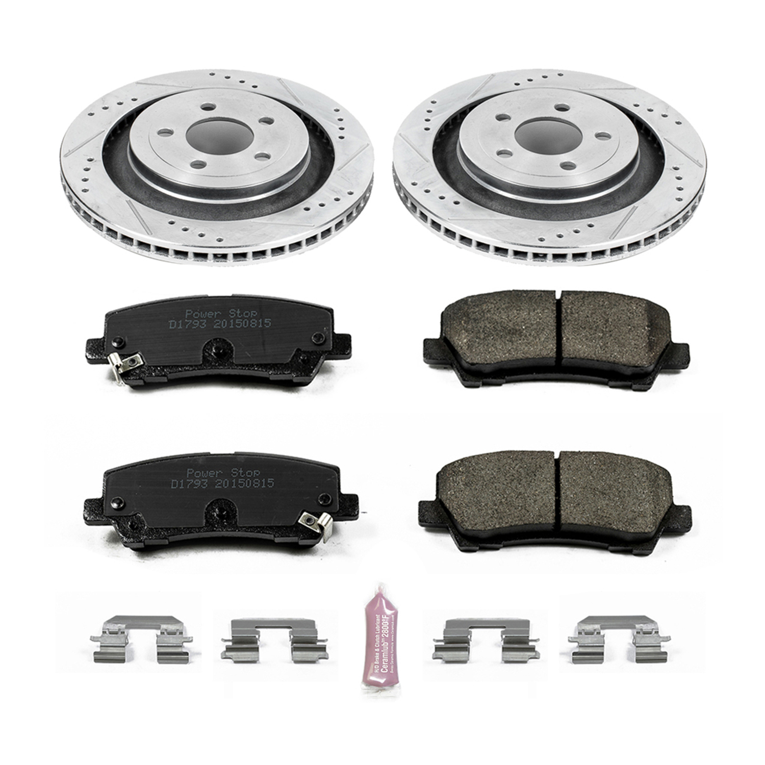 AM Brake Disc and Pad Kit SKU P15K6812